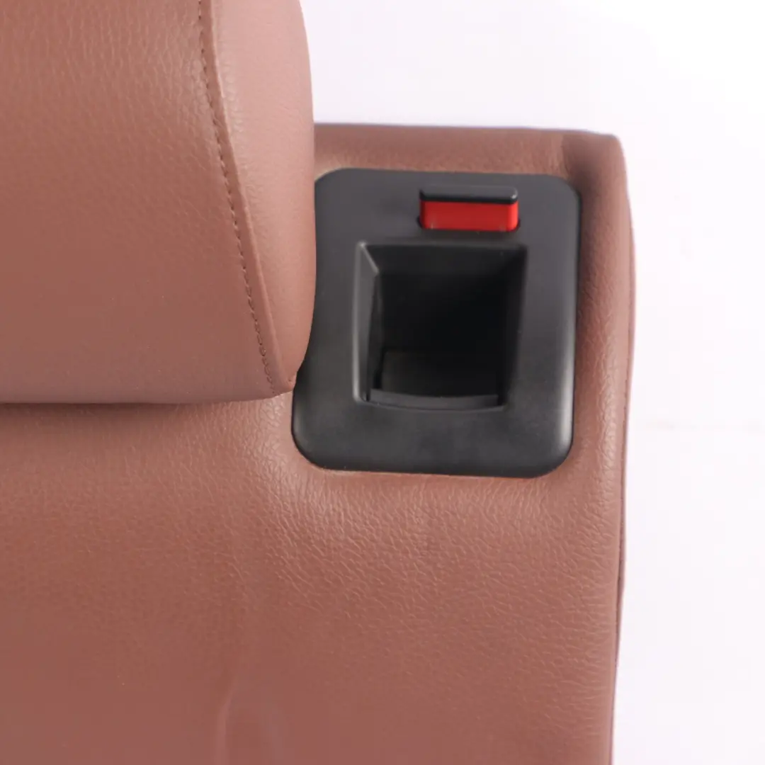 BMW F11 LCI Touring Seat Backrest Rear Left N/S Back Cover Leather Brown - SKU 7254341 - Part number 7254341