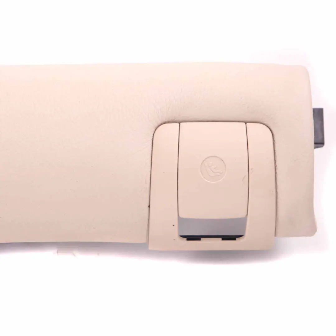 Bench Isofix Strip Couch Cover Leather Oyster to BMW F11 Touring Rear Seat with Part number 7254346 BMW F11 Touring Rear Seat Bench Isofix Strip Couch Cover Leather Oyster - SKU 7254346 - Part number 7254346