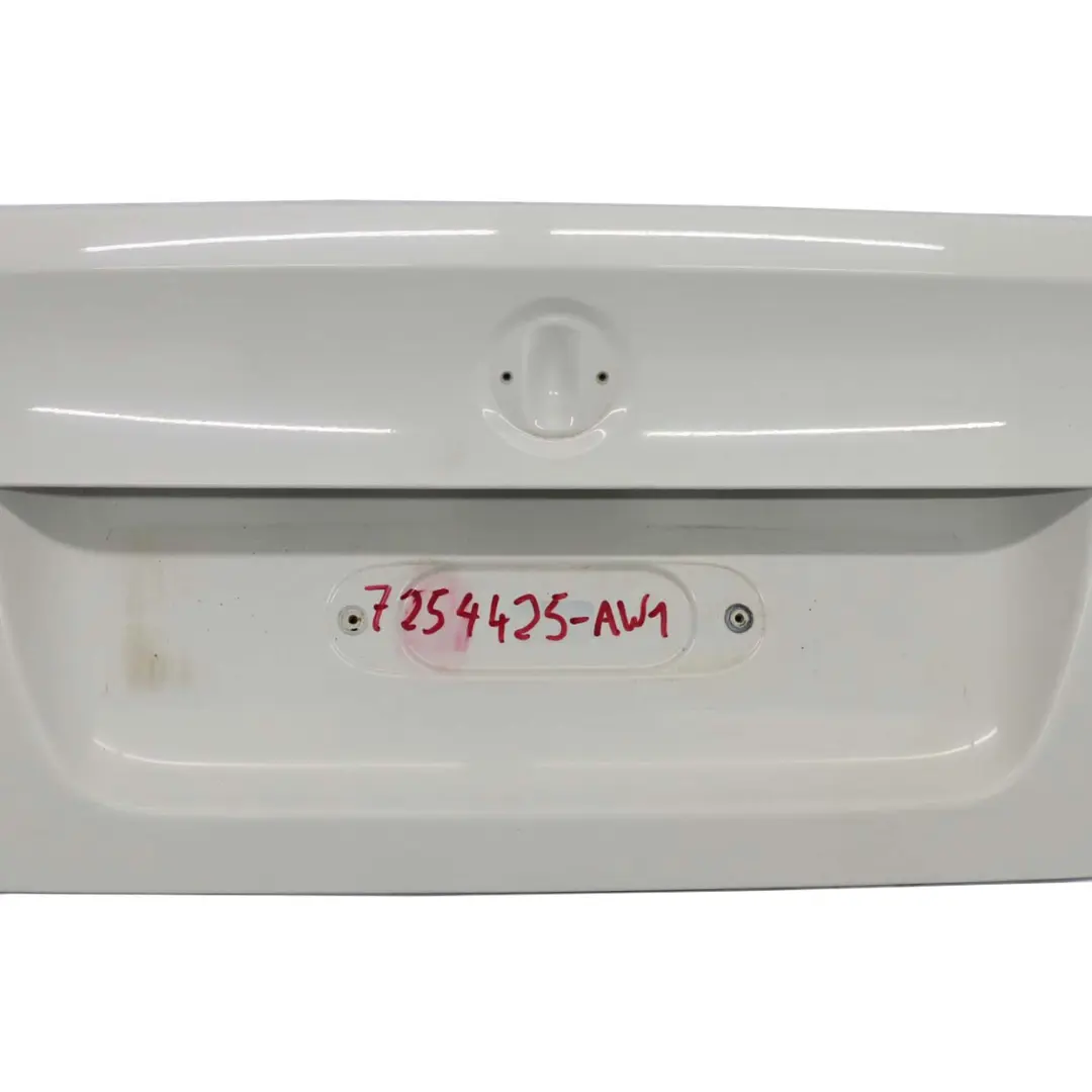BMW 3 E90 LCI 1 Rear Trunk Boot Lid Tailgate Bootlid Alpinweiss White - 300 - SKU 7254425-AW1 - Part number 7254425
