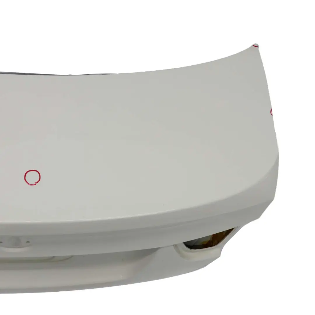 Trunk Boot Lid Tailgate Bootlid Alpinweiss White - 300 to BMW 3 E90 LCI 1 Rear with Part number 7254425 BMW 3 E90 LCI 1 Rear Trunk Boot Lid Tailgate Bootlid Alpinweiss White - 300 - SKU 7254425-AW1 - Part number 7254425