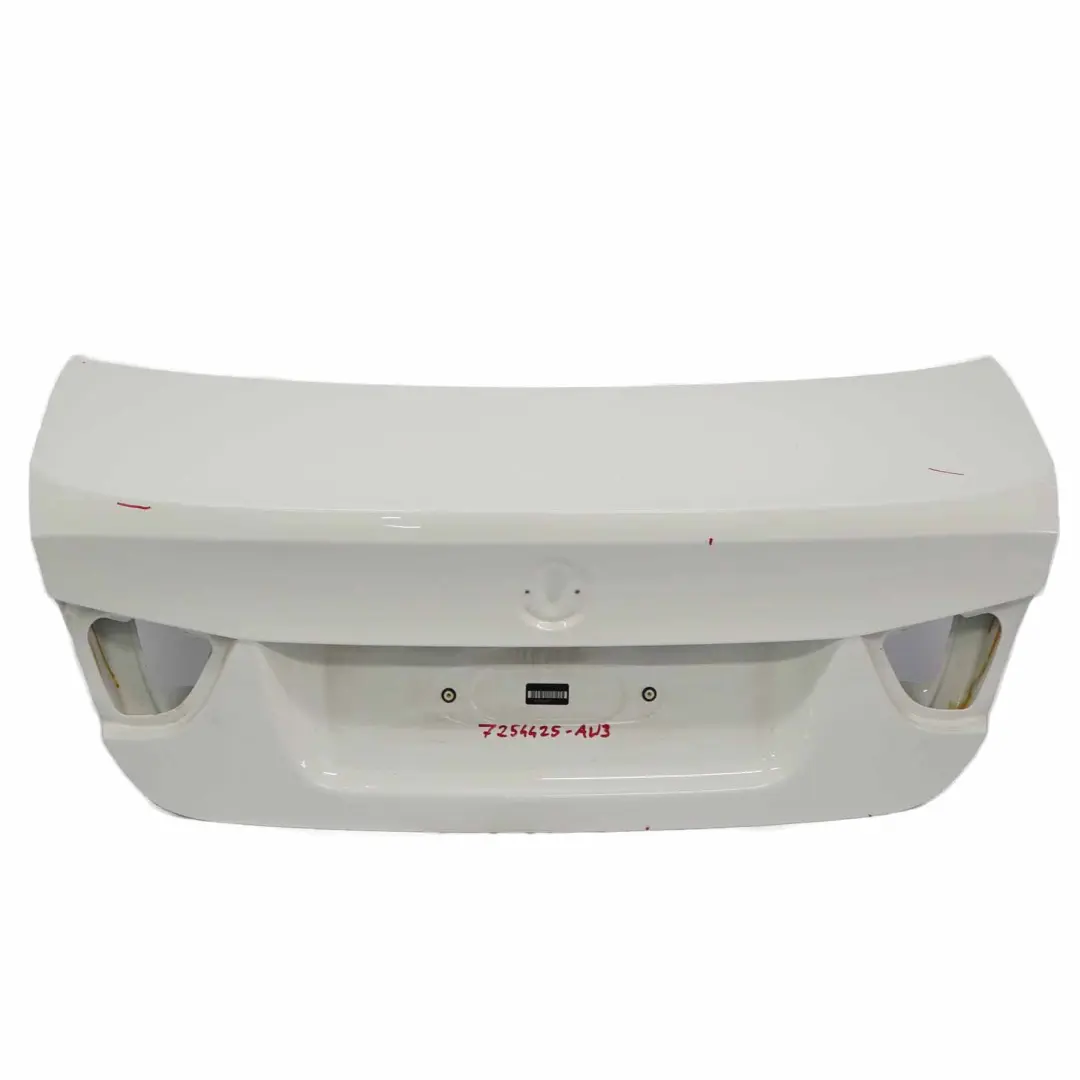  Boot Trunk Lid BMW E90 LCI Rear Tailgate Bootlid Alpinweiss White - 300 - SKU 7254425-AW3 - Part number 7254425