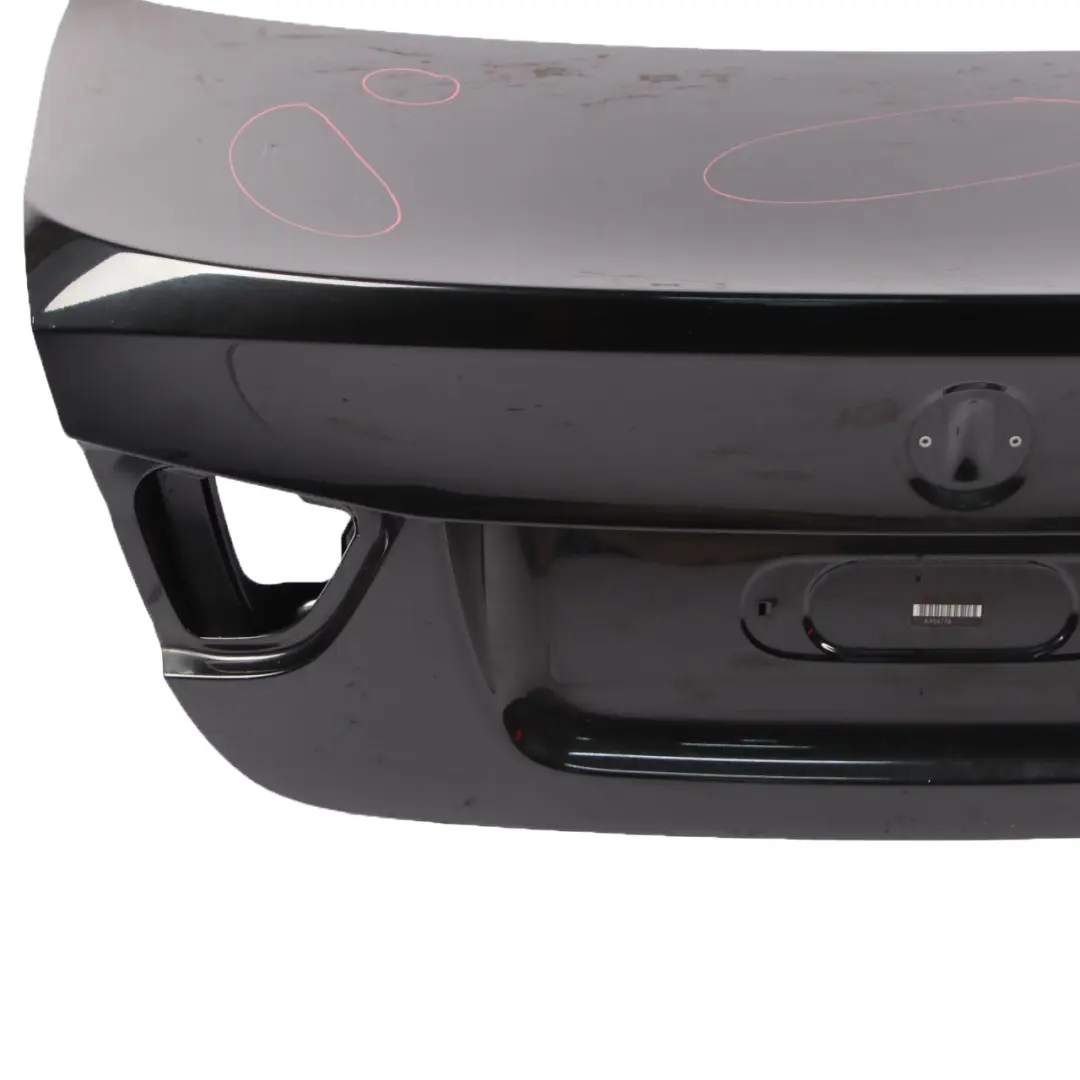 Trunk Boot Lid Tailgate Black Sapphire Metallic 475 to BMW 3 Series 2 E90 LCi Rear with Part number 7254425 BMW 3 Series 2 E90 LCi Rear Trunk Boot Lid Tailgate Black Sapphire Metallic 475 - SKU 7254425-BS2 - Part number 7254425