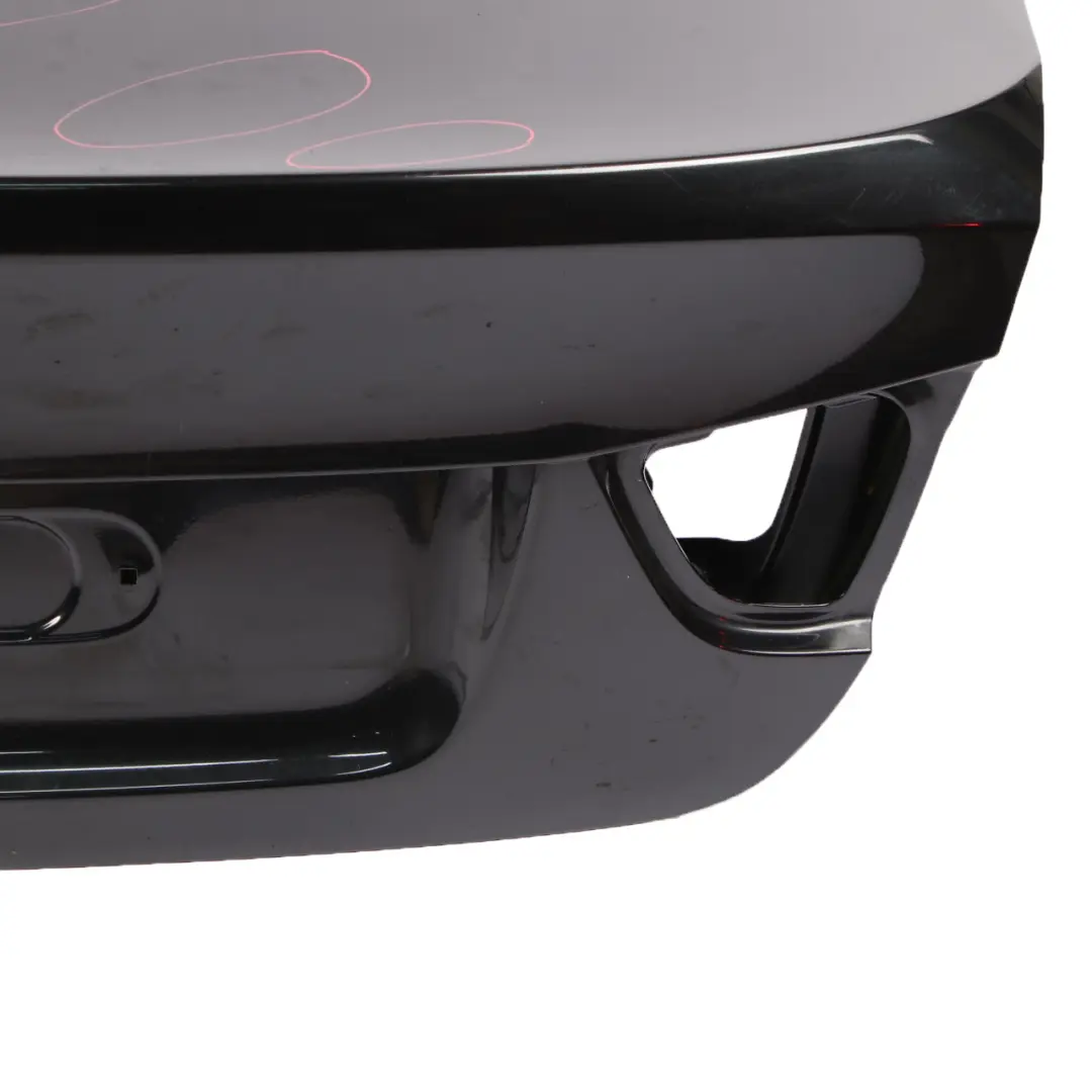 Trunk Boot Lid Tailgate Black Sapphire Metallic 475 to BMW 3 Series 2 E90 LCi Rear with Part number 7254425 BMW 3 Series 2 E90 LCi Rear Trunk Boot Lid Tailgate Black Sapphire Metallic 475 - SKU 7254425-BS2 - Part number 7254425