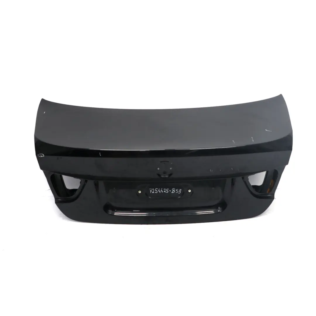 Trunk Boot Lid Tailgate Bootlid Black Sapphire - 475 to BMW E90 LCI Rear with Part number 7254425 BMW E90 LCI Rear Trunk Boot Lid Tailgate Bootlid Black Sapphire - 475 - SKU 7254425-BS3 - Part number 7254425