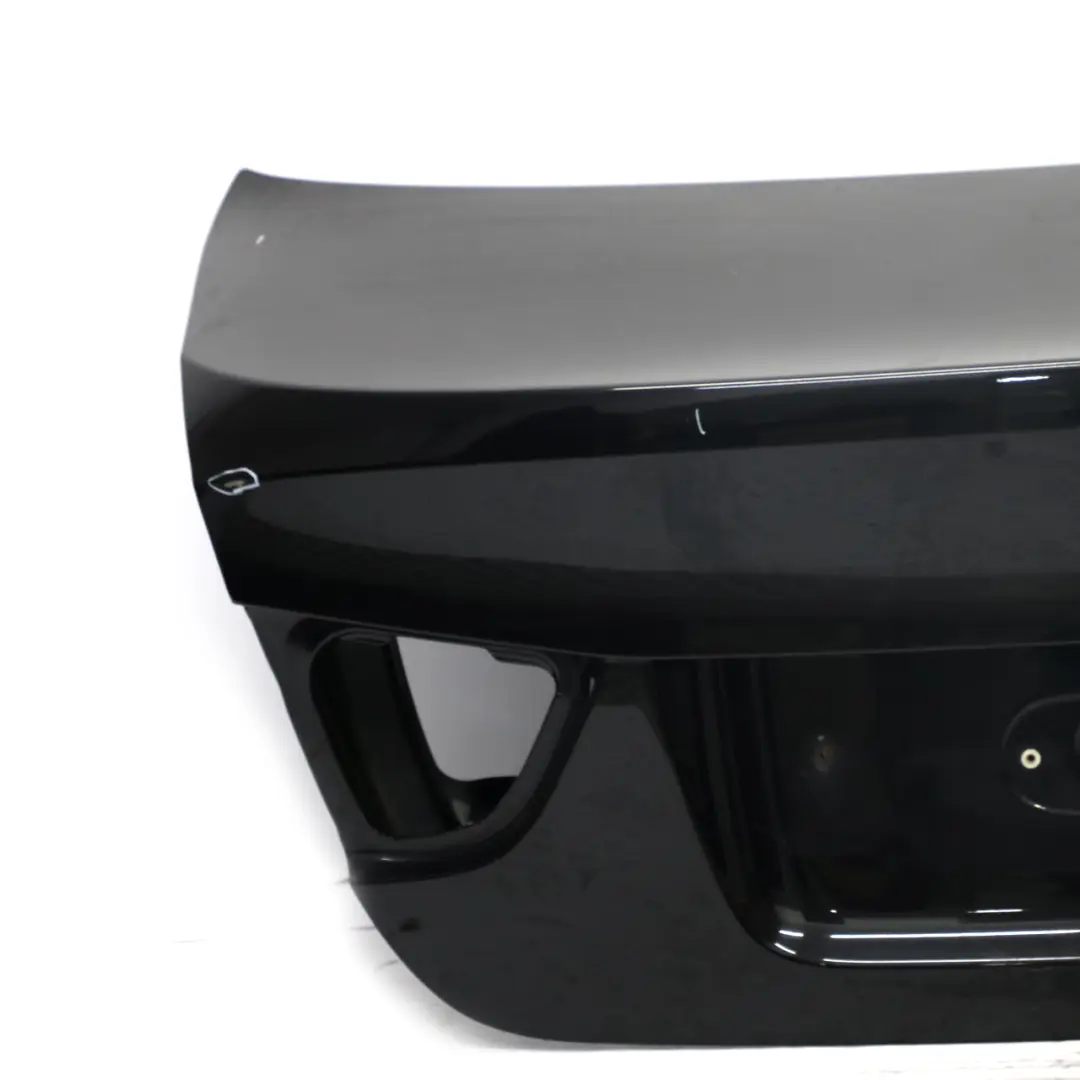 Trunk Boot Lid Tailgate Bootlid Black Sapphire - 475 to BMW E90 LCI Rear with Part number 7254425 BMW E90 LCI Rear Trunk Boot Lid Tailgate Bootlid Black Sapphire - 475 - SKU 7254425-BS3 - Part number 7254425