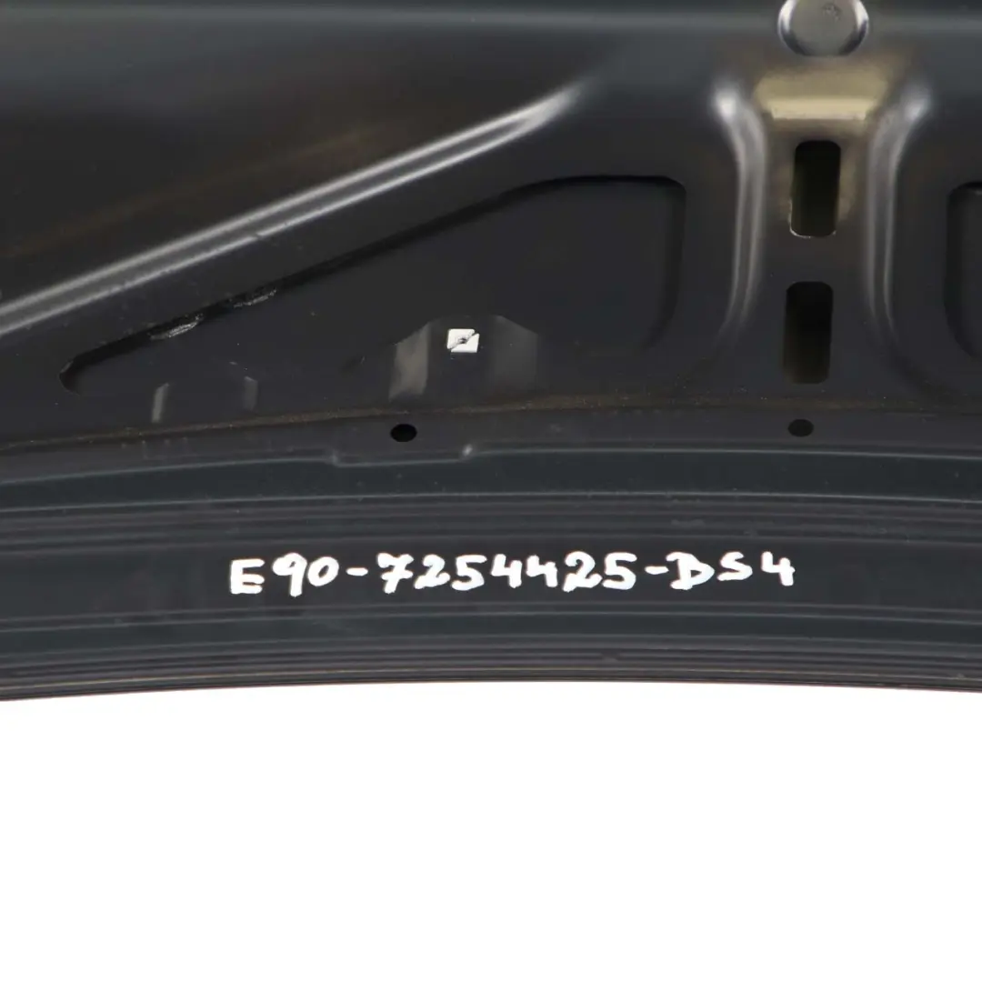 BMW 3 E90 LCI Saloon Rear Trunk Boot Lid Tailgate Bootlid Black Sapphire - 475 - SKU 7254425-BS4 - Part number 7254425