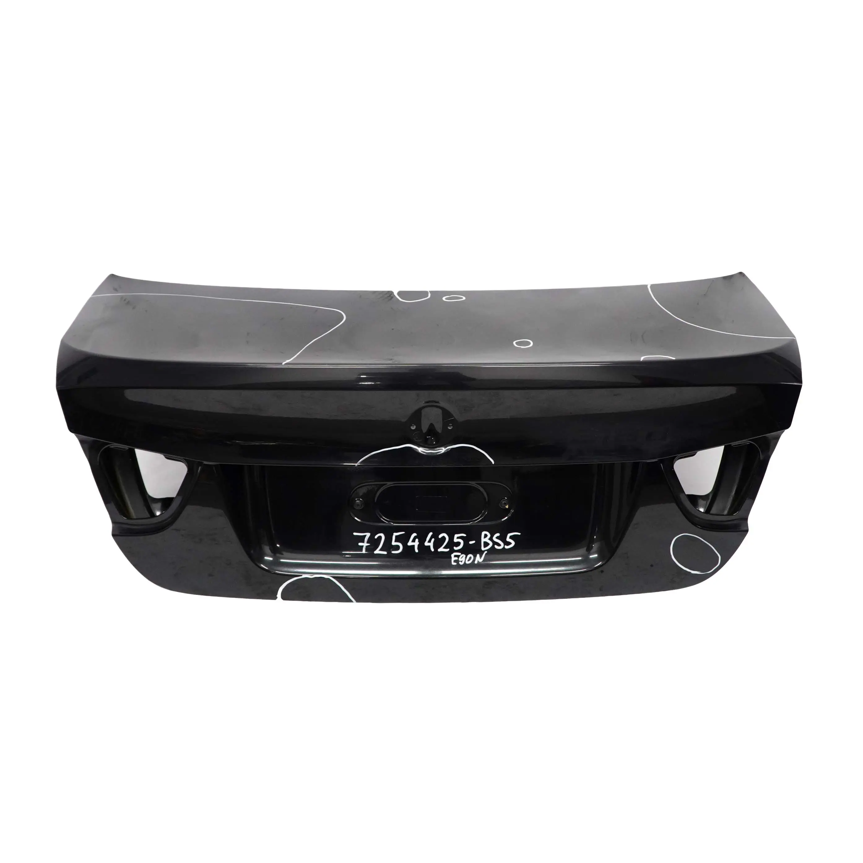 BMW 3 E90 LCI 5 Rear Trunk Boot Lid Tailgate Black Sapphire Metallic - 475