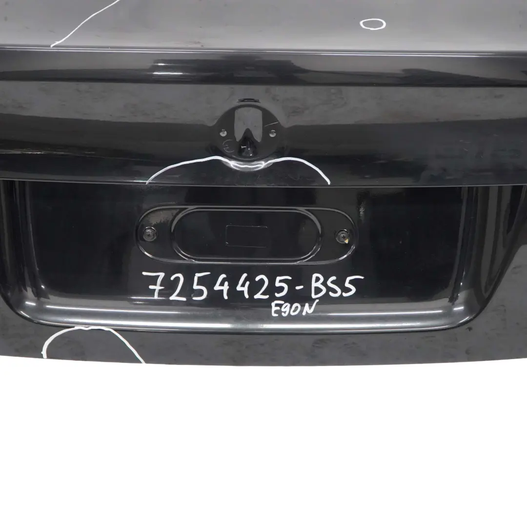Heckklappe Hinten Black Sapphire Saphirschwarz Metallic 475 für BMW 3 E90 LCI mit Teilenummer 7254425 BMW 3 E90 LCI Heckklappe Hinten Black Sapphire Saphirschwarz Metallic 475 - SKU 7254425-BS5 - Teilenummer 7254425