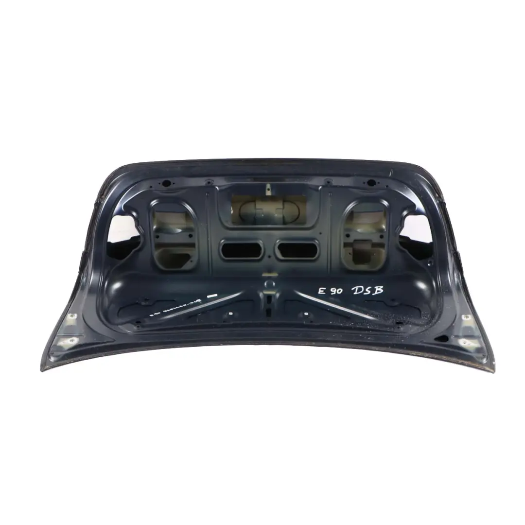 Trunk Boot Lid Tailgate Tiefseeblau Deep Sea Blue - A76 to BMW 3 E90 LCI Rear with Part number 7254425 BMW 3 E90 LCI Rear Trunk Boot Lid Tailgate Tiefseeblau Deep Sea Blue - A76 - SKU 7254425-DSB - Part number 7254425