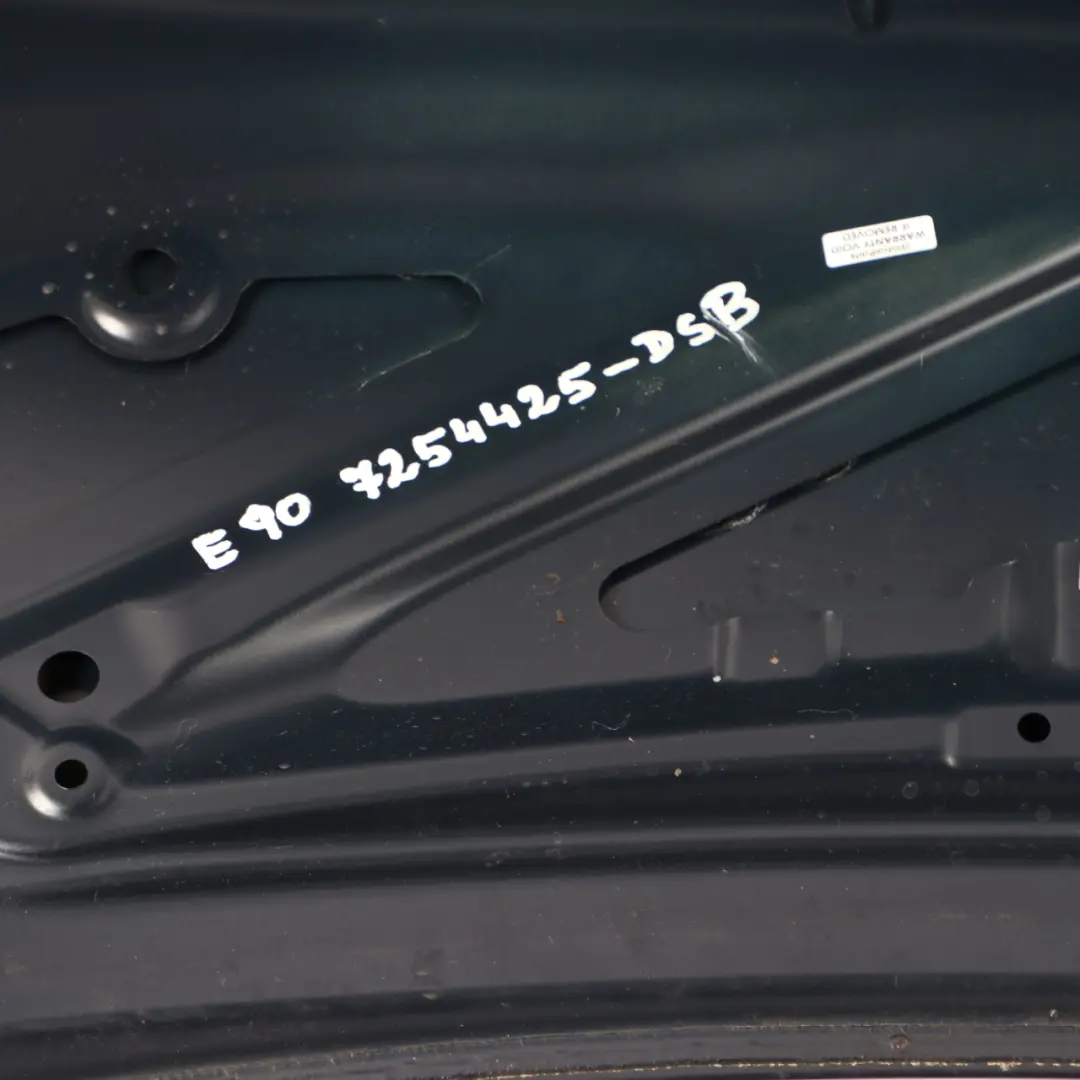 Trunk Boot Lid Tailgate Tiefseeblau Deep Sea Blue - A76 to BMW 3 E90 LCI Rear with Part number 7254425 BMW 3 E90 LCI Rear Trunk Boot Lid Tailgate Tiefseeblau Deep Sea Blue - A76 - SKU 7254425-DSB - Part number 7254425