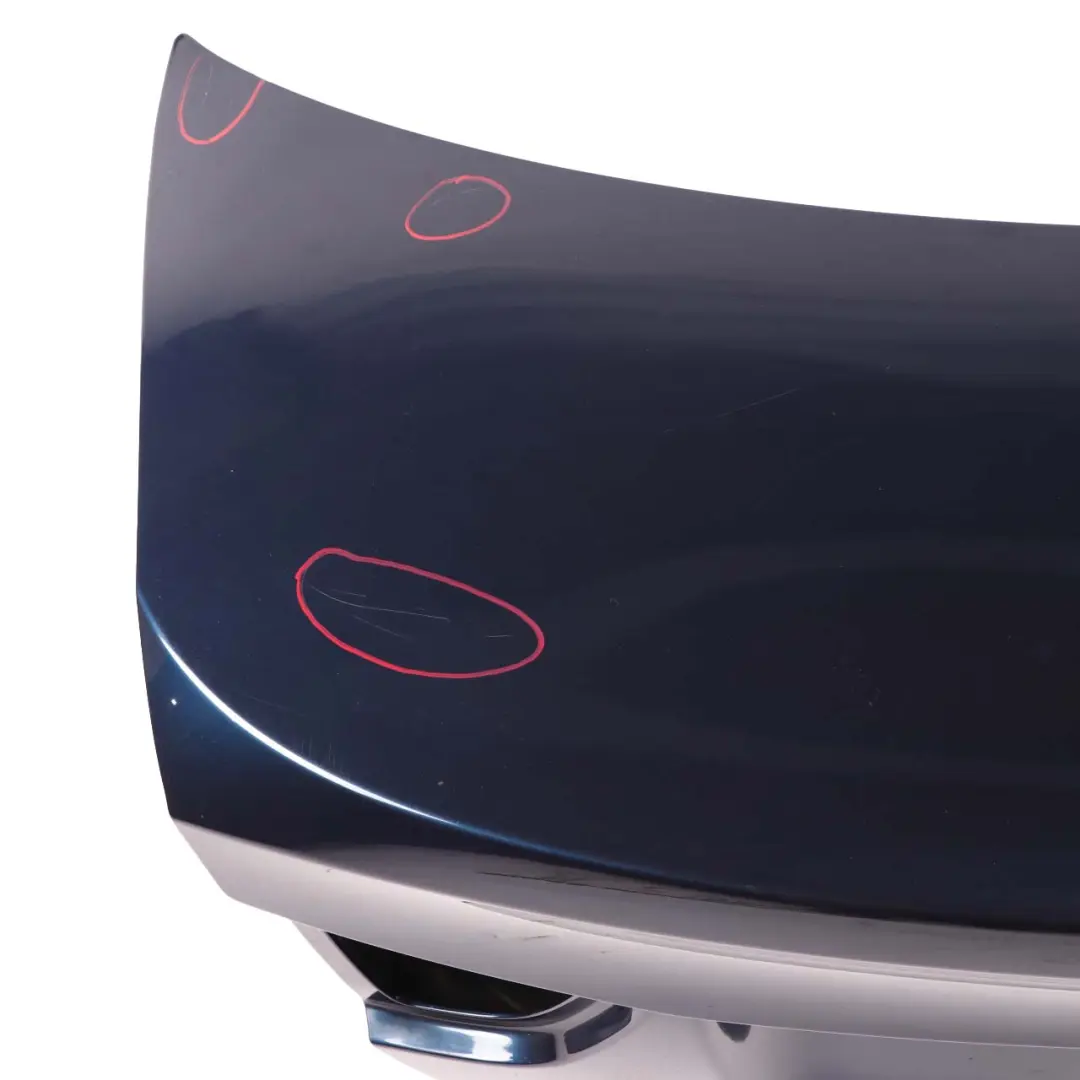 Trunk Boot Lid Tailgate Tiefseeblau Deep Sea Blue - A76 to BMW 3 E90 LCI Rear with Part number 7254425 BMW 3 E90 LCI Rear Trunk Boot Lid Tailgate Tiefseeblau Deep Sea Blue - A76 - SKU 7254425-DSB - Part number 7254425