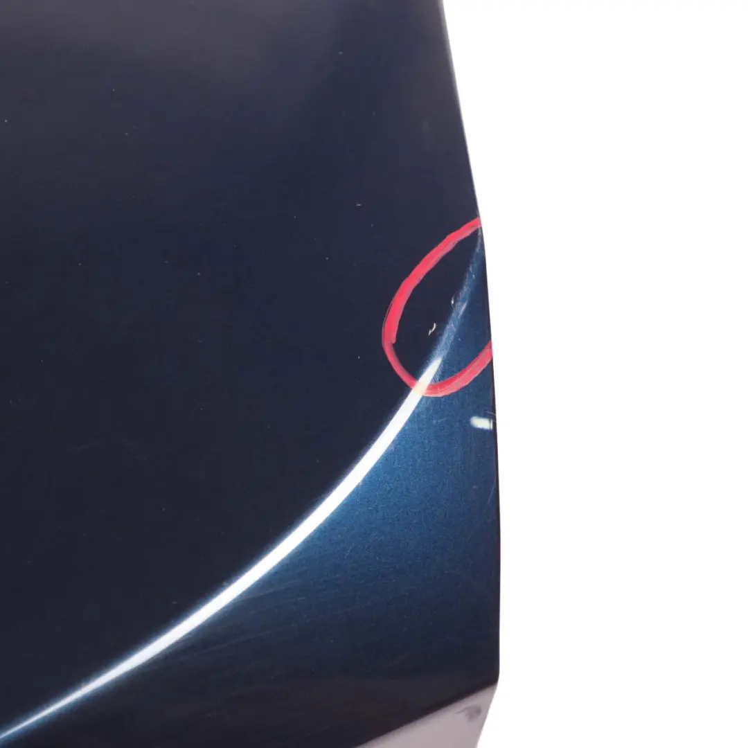 Trunk Boot Lid Tailgate Tiefseeblau Deep Sea Blue - A76 to BMW 3 E90 LCI Rear with Part number 7254425 BMW 3 E90 LCI Rear Trunk Boot Lid Tailgate Tiefseeblau Deep Sea Blue - A76 - SKU 7254425-DSB - Part number 7254425