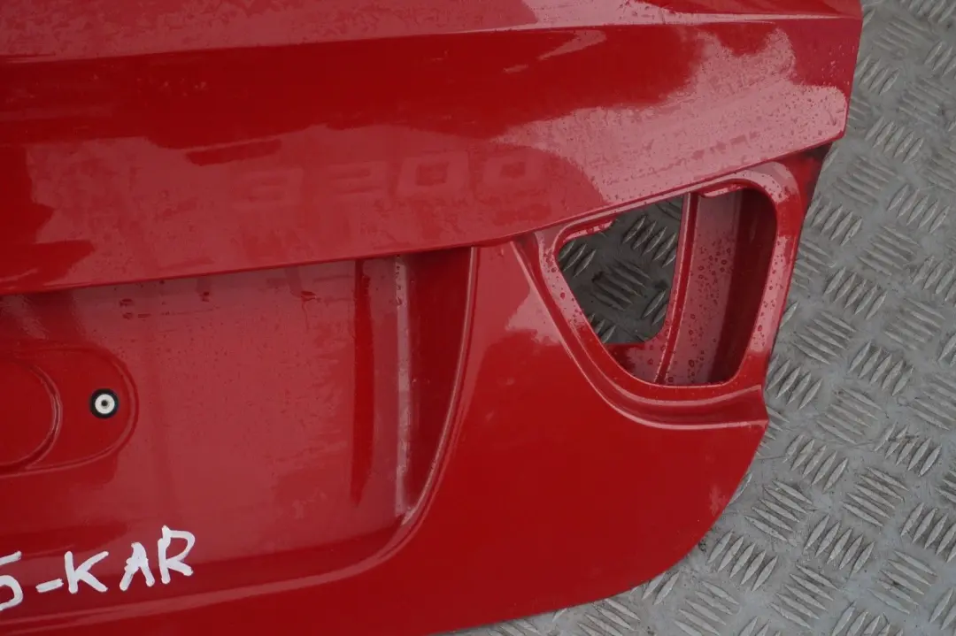 Trunk Boot Lid Tailgate Karmesinrot Crimson Red - A61 to BMW 3 SERIES E90 LCi Rear with Part number 7254425 BMW 3 SERIES E90 LCi Rear Trunk Boot Lid Tailgate Karmesinrot Crimson Red - A61 - SKU 7254425-KAR - Part number 7254425
