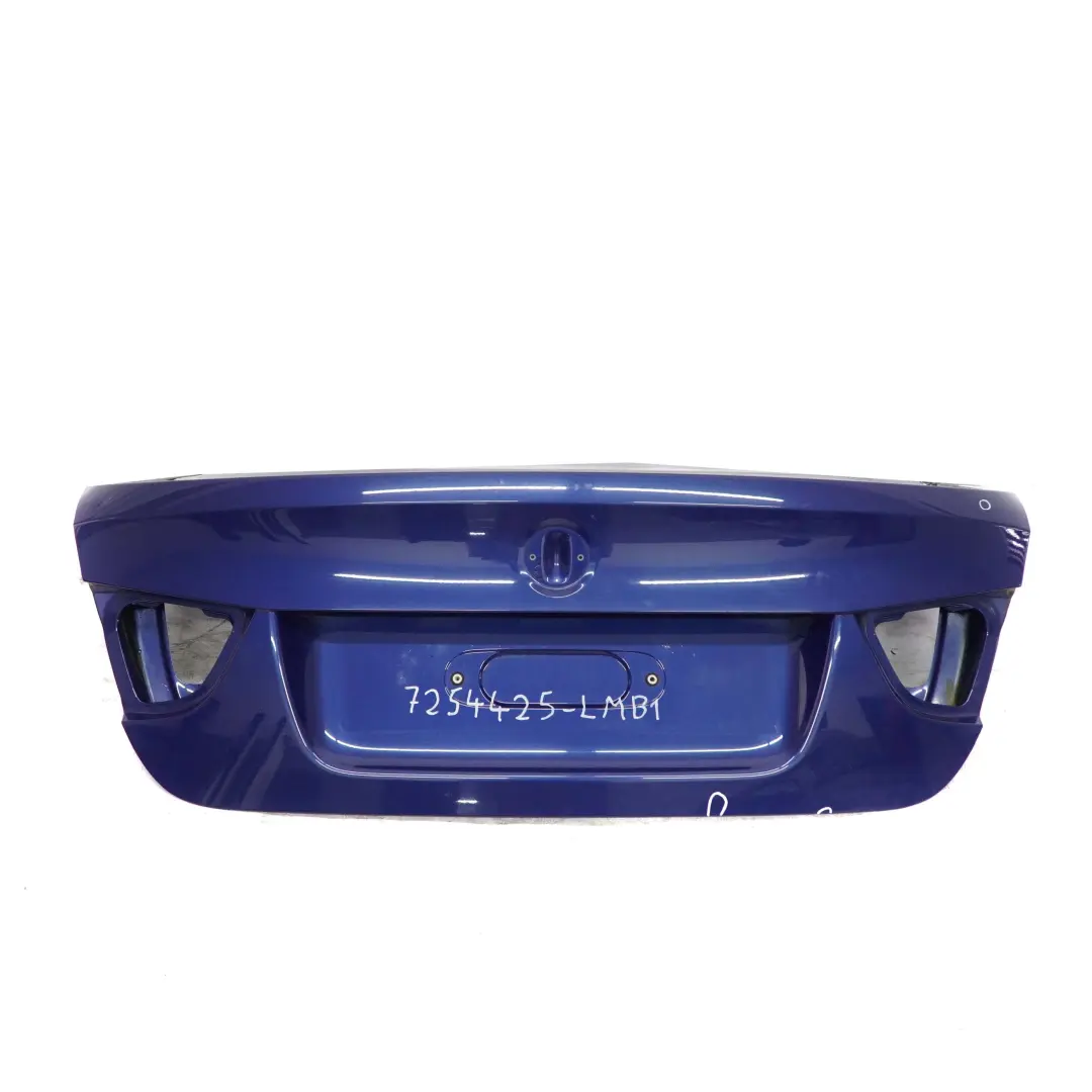 Boot Trunk Lid Tailgate Le Mans Blue Metallic - 381 to BMW 3 E90 LCI Rear with Part number 7254425 BMW 3 E90 LCI Rear Boot Trunk Lid Tailgate Le Mans Blue Metallic - 381 - SKU 7254425-LMB1 - Part number 7254425