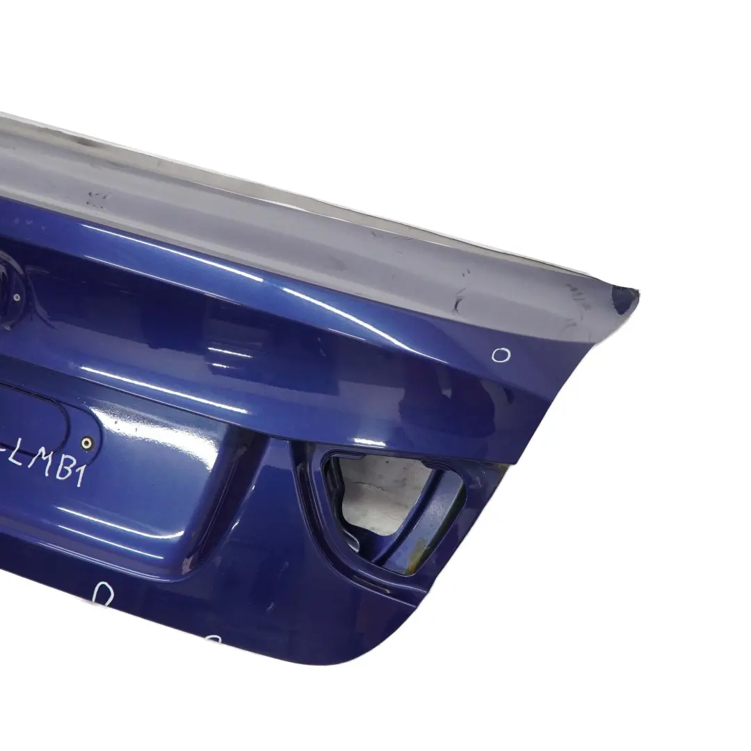Boot Trunk Lid Tailgate Le Mans Blue Metallic - 381 to BMW 3 E90 LCI Rear with Part number 7254425 BMW 3 E90 LCI Rear Boot Trunk Lid Tailgate Le Mans Blue Metallic - 381 - SKU 7254425-LMB1 - Part number 7254425