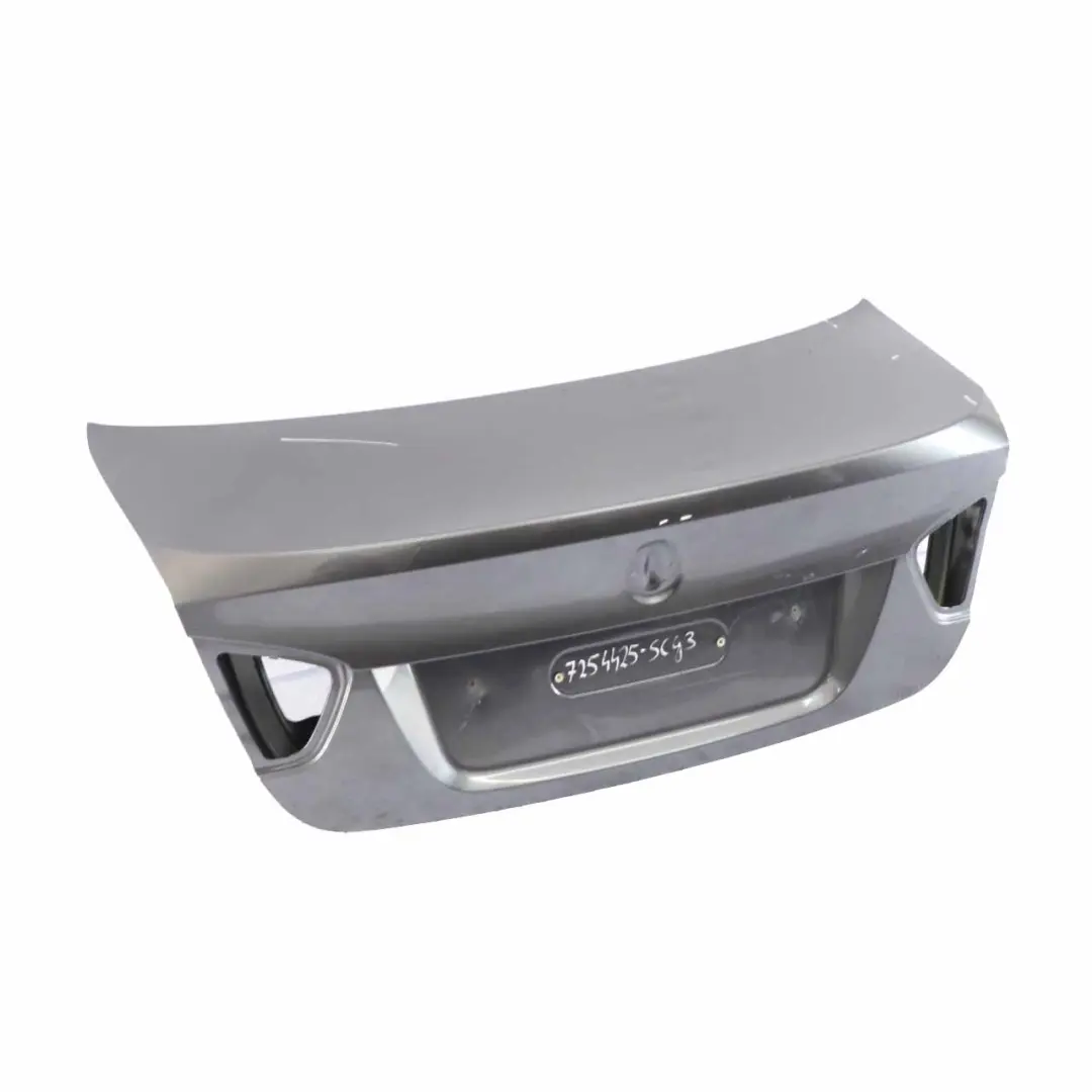 BMW E90 LCI Rear Trunk Boot Lid Tailgate Bootlid Spacegrau Grey - A52 - SKU 7254425-SCG3 - Part number 7254425