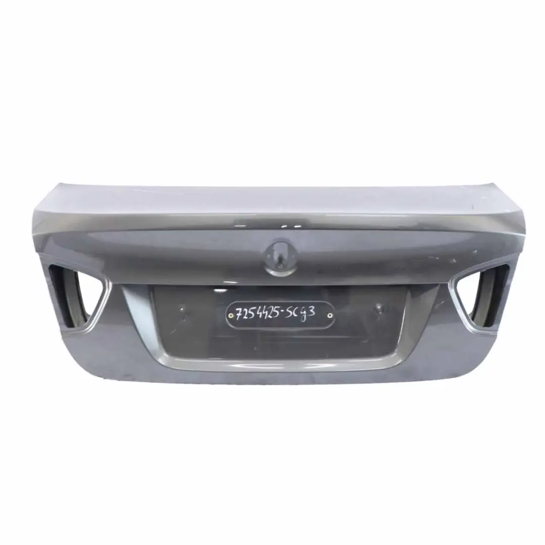 BMW E90 LCI Rear Trunk Boot Lid Tailgate Bootlid Spacegrau Grey - A52 - SKU 7254425-SCG3 - Part number 7254425