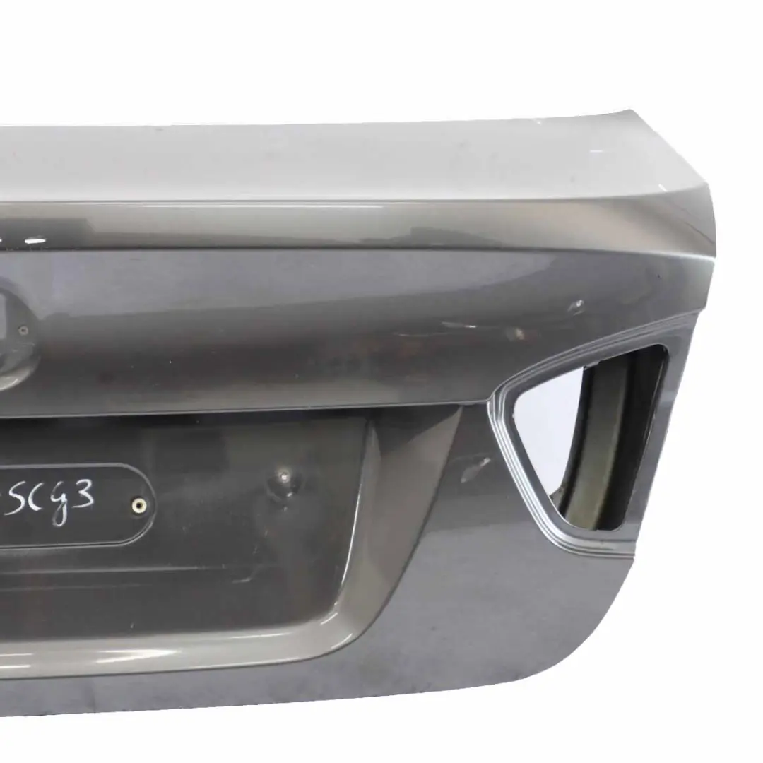 BMW E90 LCI Rear Trunk Boot Lid Tailgate Bootlid Spacegrau Grey - A52 - SKU 7254425-SCG3 - Part number 7254425