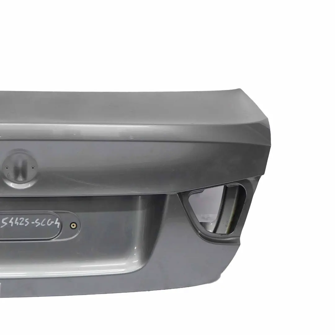 Trunk Boot Lid Rear Tailgate Bootlid Spacegrau Grey - A52 to BMW E90 LCI with Part number 7254425 BMW E90 LCI Trunk Boot Lid Rear Tailgate Bootlid Spacegrau Grey - A52 - SKU 7254425-SCG4 - Part number 7254425