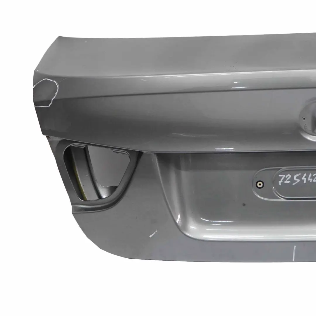 BMW E90 LCI Trunk Boot Lid Rear Tailgate Bootlid Spacegrau Grey - A52 - SKU 7254425-SCG4 - Part number 7254425