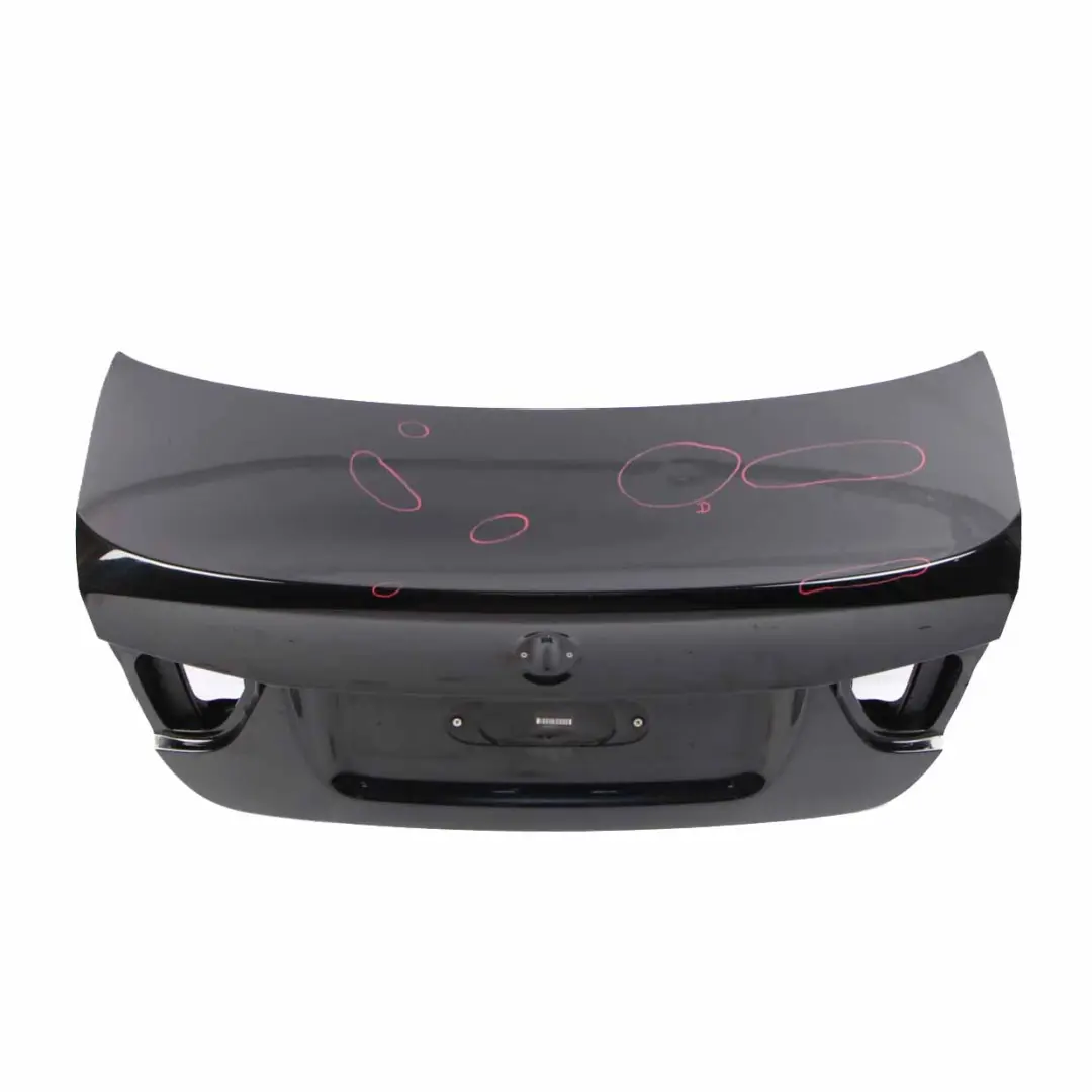 BMW E90 LCI Trunk Boot Lid Rear Tailgate Schwarz 2 Black - 668 - SKU 7254425-SCH1 - Part number 7254425