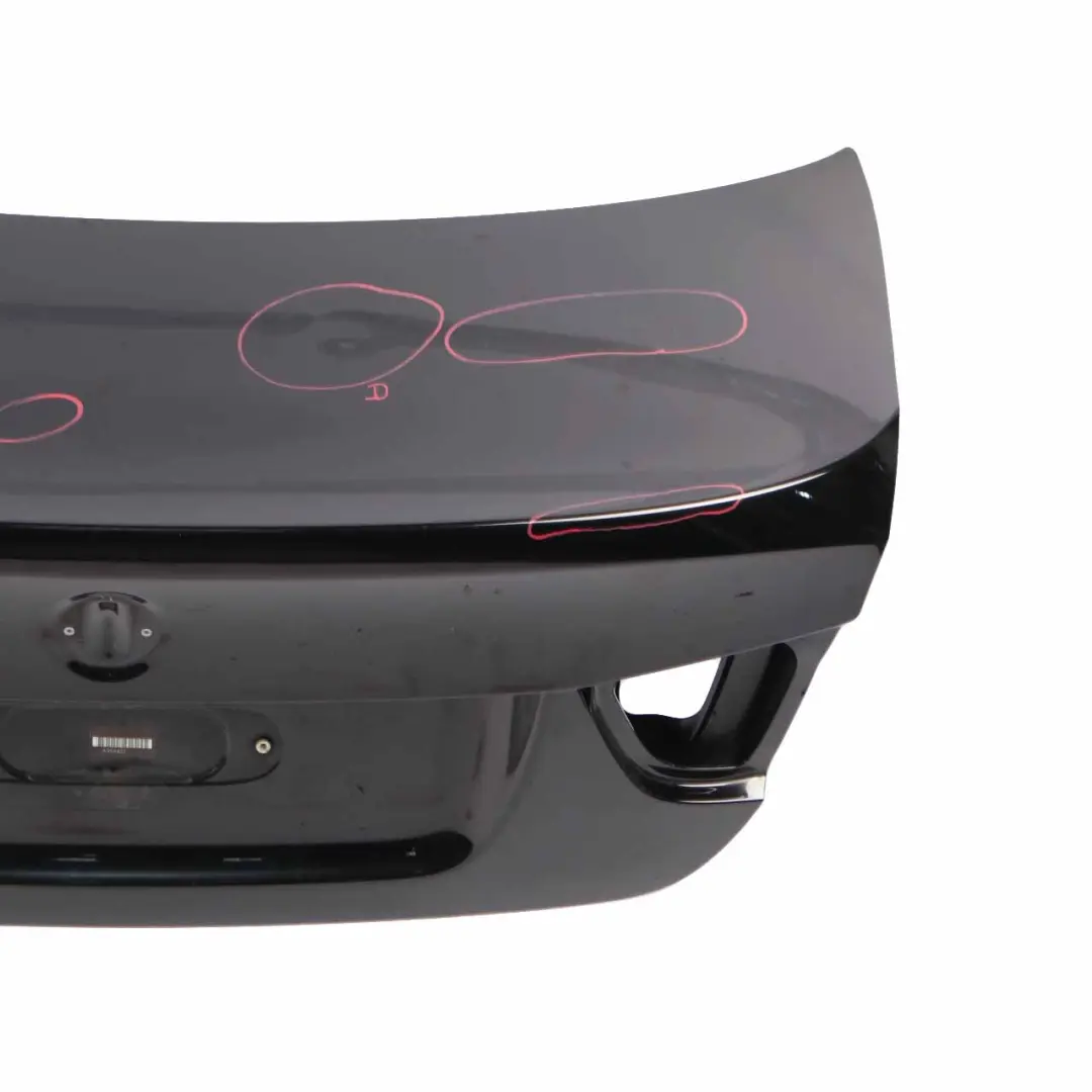 BMW E90 LCI Trunk Boot Lid Rear Tailgate Schwarz 2 Black - 668 - SKU 7254425-SCH1 - Part number 7254425