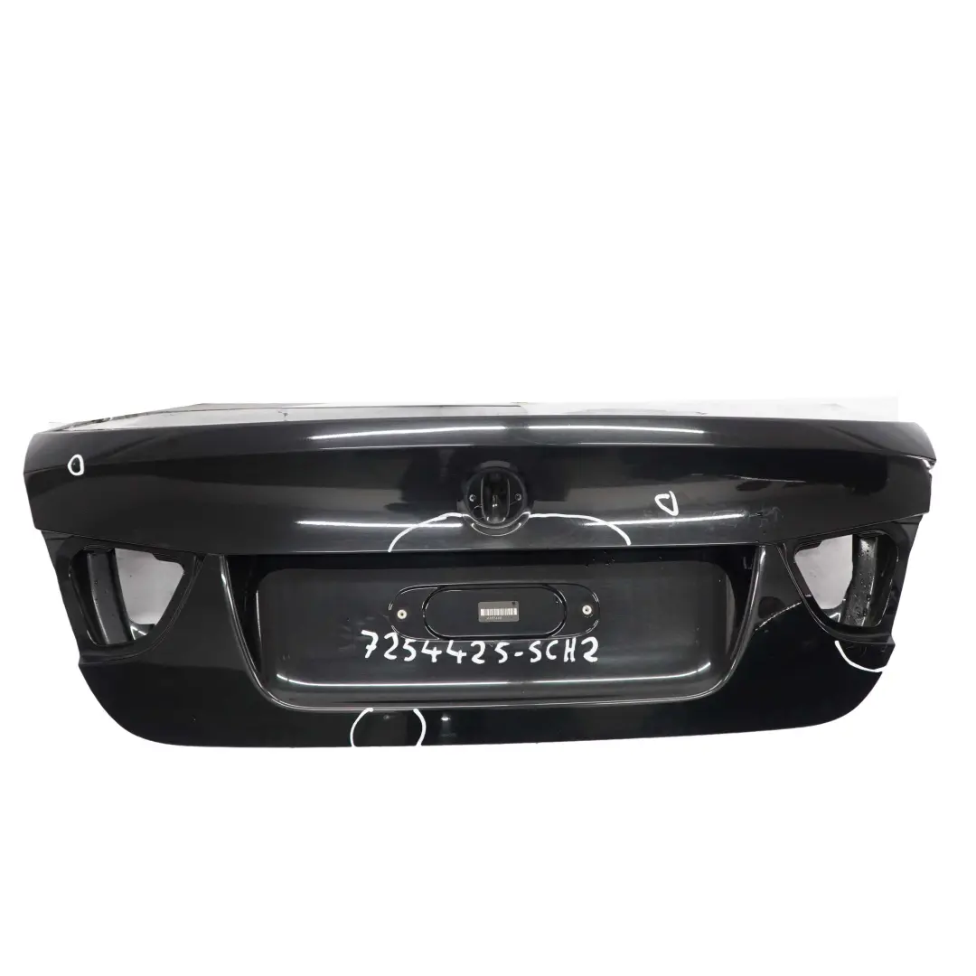 Boot Lid Tailgate Rear Trunk Cover Schwarz 2 Black - 668 to BMW E90 LCI with Part number 7254425 BMW E90 LCI Boot Lid Tailgate Rear Trunk Cover Schwarz 2 Black - 668 - SKU 7254425-SCH2 - Part number 7254425