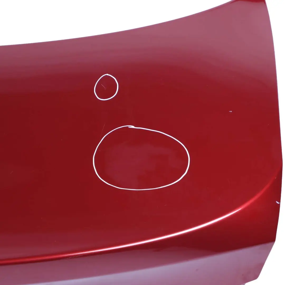 Trunk Boot Lid Tailgate Vermillion Red Metallic - A82 to BMW 3 E90 LCI Saloon Rear with Part number 7254425 BMW 3 E90 LCI Saloon Rear Trunk Boot Lid Tailgate Vermillion Red Metallic - A82 - SKU 7254425-VER - Part number 7254425