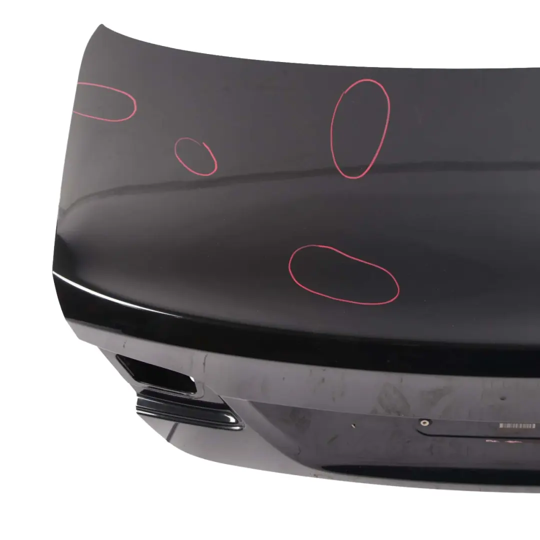 Boot Trunk Lid Rear Lid Black Sapphire Metallic - 475 to BMW E92 Coupe Tailgate with Part number 7254428 BMW E92 Coupe Tailgate Boot Trunk Lid Rear Lid Black Sapphire Metallic - 475 - SKU 7254428-BS - Part number 7254428