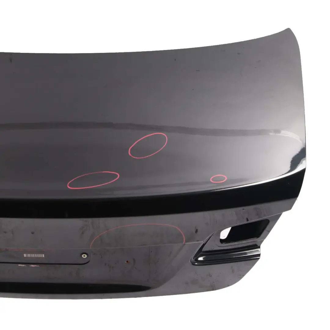 Boot Trunk Lid Rear Lid Black Sapphire Metallic - 475 to BMW E92 Coupe Tailgate with Part number 7254428 BMW E92 Coupe Tailgate Boot Trunk Lid Rear Lid Black Sapphire Metallic - 475 - SKU 7254428-BS - Part number 7254428