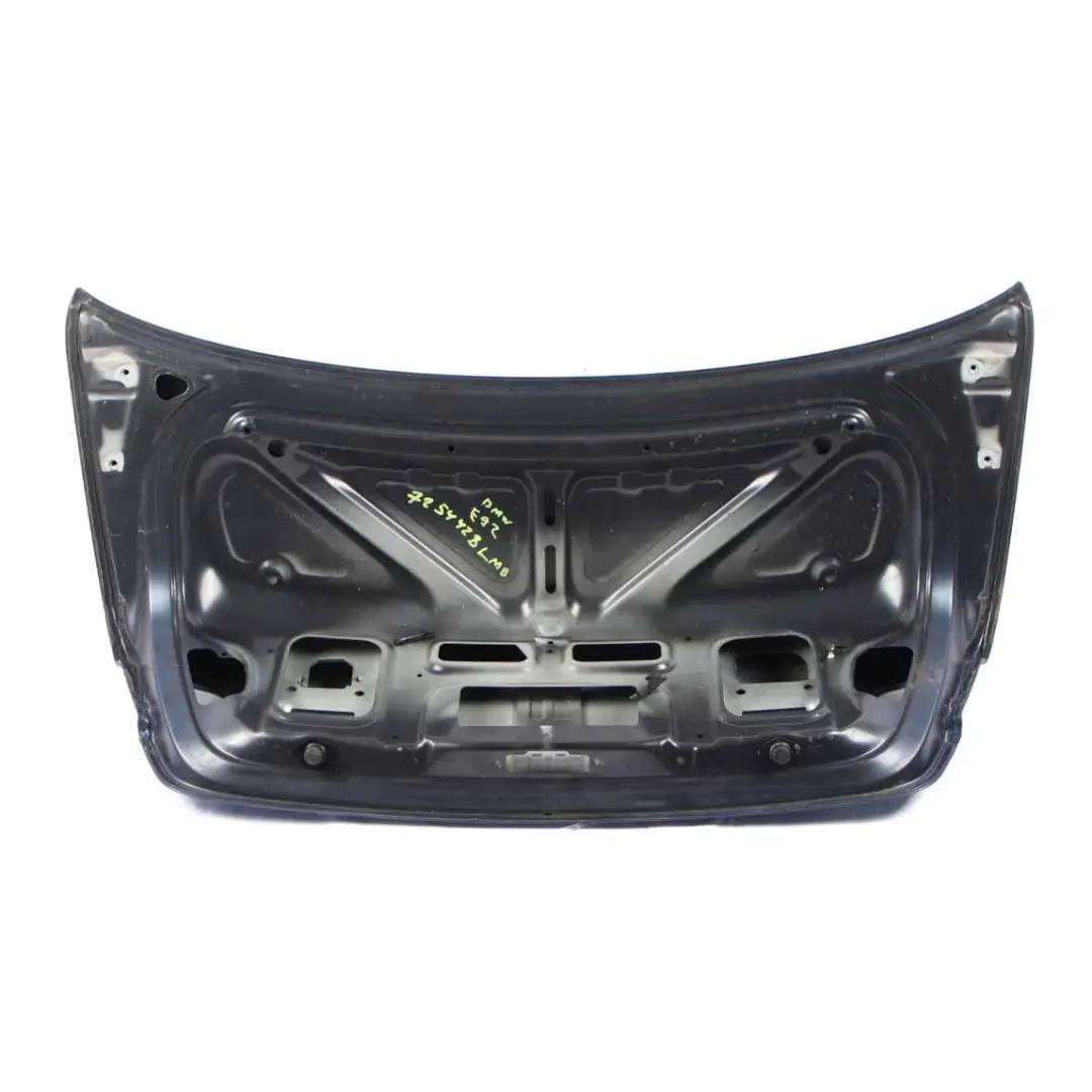 Boot Trunk Lid Le Mans Blue Metallic - 381 to BMW E92 Coupe Rear Tailgate with Part number 7254428 BMW E92 Coupe Rear Tailgate Boot Trunk Lid Le Mans Blue Metallic - 381 - SKU 7254428-LMB - Part number 7254428
