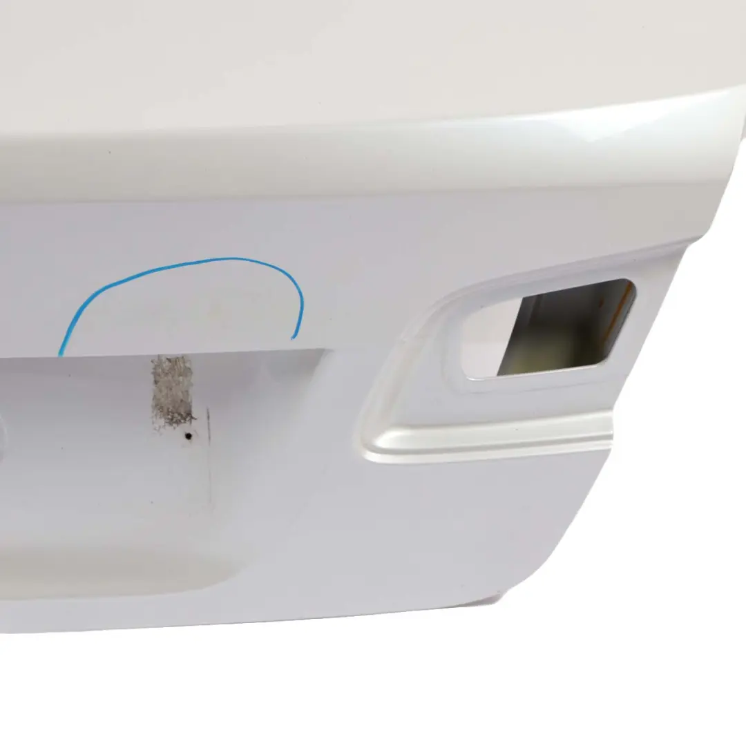 Boot Trunk Lid Mineralweiss Mineral White - A96 to BMW 3 E92 Coupe Rear Tailgate with Part number 7254428 BMW 3 E92 Coupe Rear Tailgate Boot Trunk Lid Mineralweiss Mineral White - A96 - SKU 7254428-MW - Part number 7254428