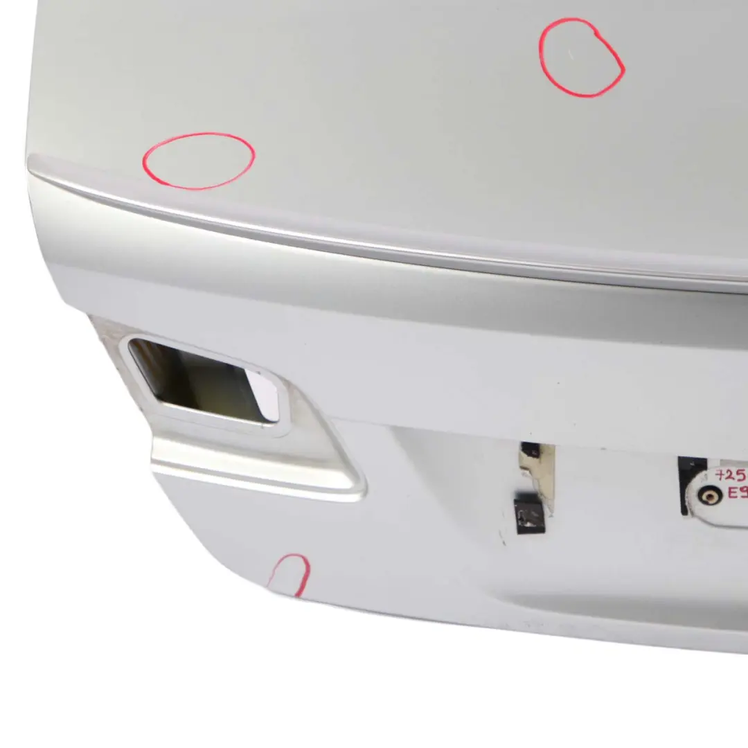 Boot Trunk Lid Titansilber Titan Silver - 354 to BMW E92 Coupe Rear Tailgate with Part number 7254428 BMW E92 Coupe Rear Tailgate Boot Trunk Lid Titansilber Titan Silver - 354 - SKU 7254428-TS - Part number 7254428