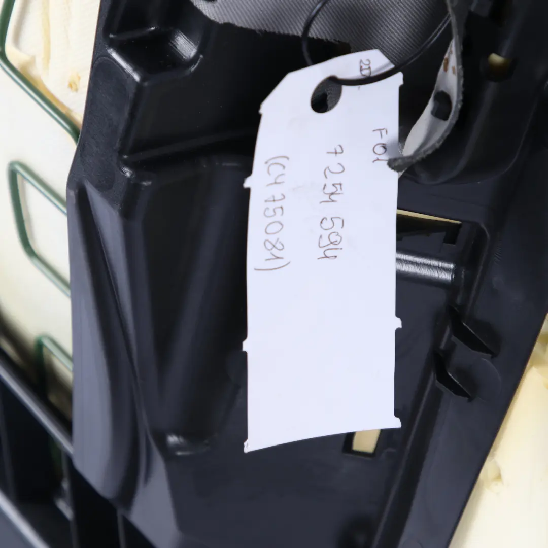 Bench Couch Covering Leather Dakota Everest Grey to BMW F01 F02 Rear Seat with Part number 7254594 BMW F01 F02 Rear Seat Bench Couch Covering Leather Dakota Everest Grey - SKU 7254594 - Part number 7254594