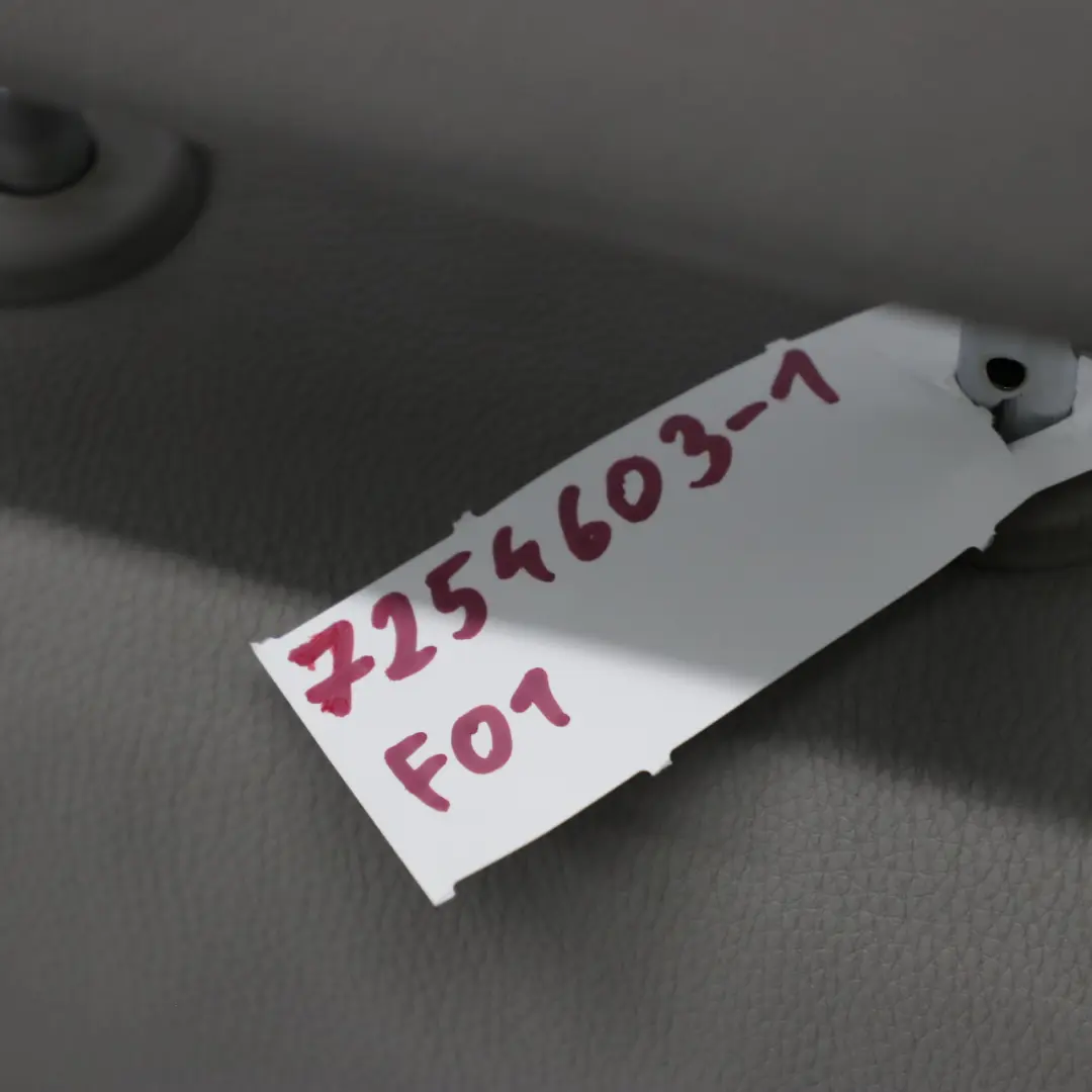 Rücksitz Rückenlehne Sitzbankbezug Leder Everest Grau für BMW F01 mit Teilenummer 7254603 BMW F01 Rücksitz Rückenlehne Sitzbankbezug Leder Everest Grau - SKU 7254603-1 - Teilenummer 7254603