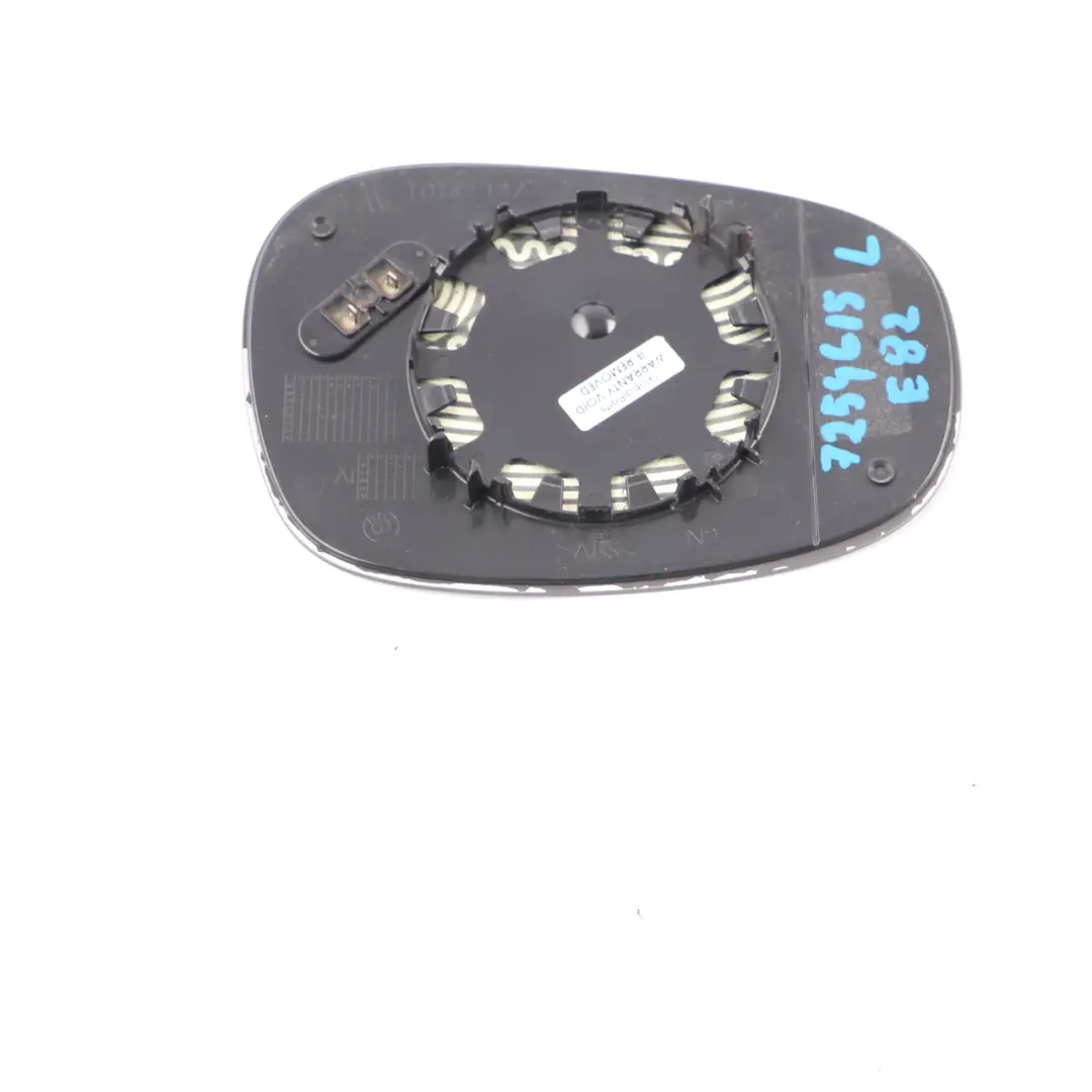  Vetro retrovisore BMW E81 E87 LCI E82 E88 E92 Sinistro Riscaldato - SKU 7254615 - Numero di parte 7254615