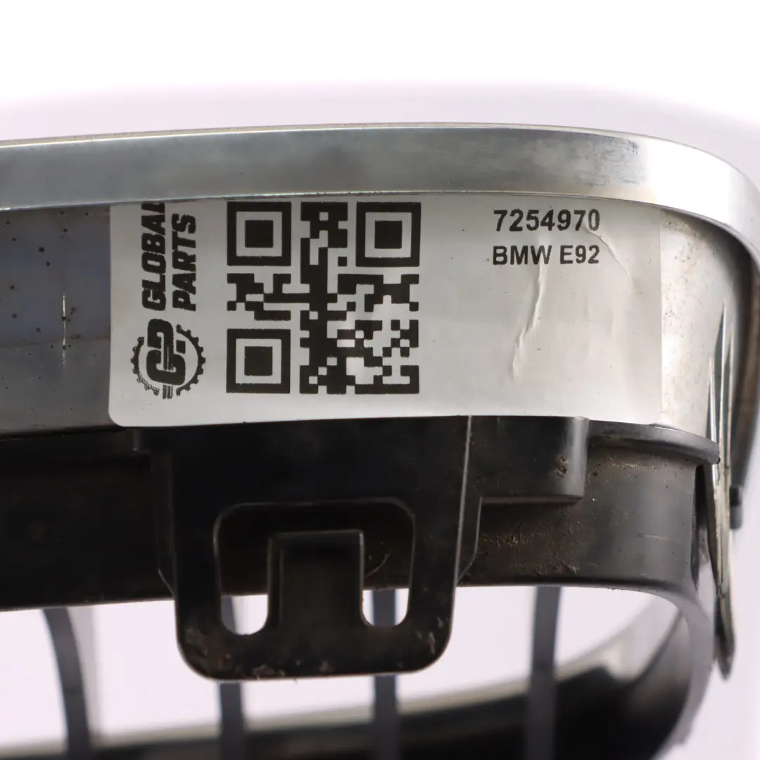 BMW E92 LCI Atrapa Chłodnicy Nerka Przód Prawa Chrom - SKU 7254970 - Numer Części 7254970
