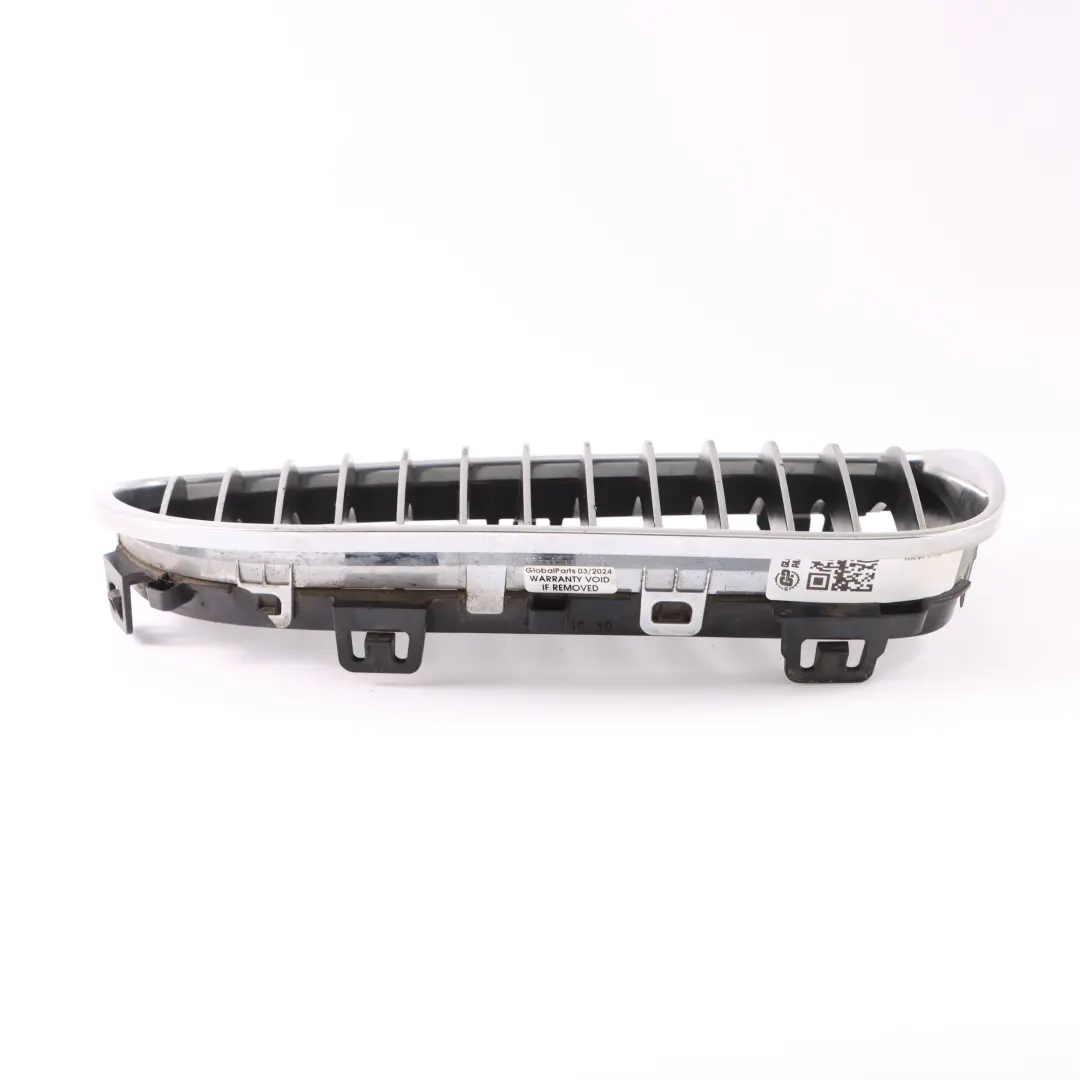 Rejilla Cromada Marco Delantero Derecho para BMW E92 LCI con número de pieza 7254970 BMW E92 LCI Rejilla Cromada Marco Delantero Derecho - SKU 7254970 - Número de pieza 7254970