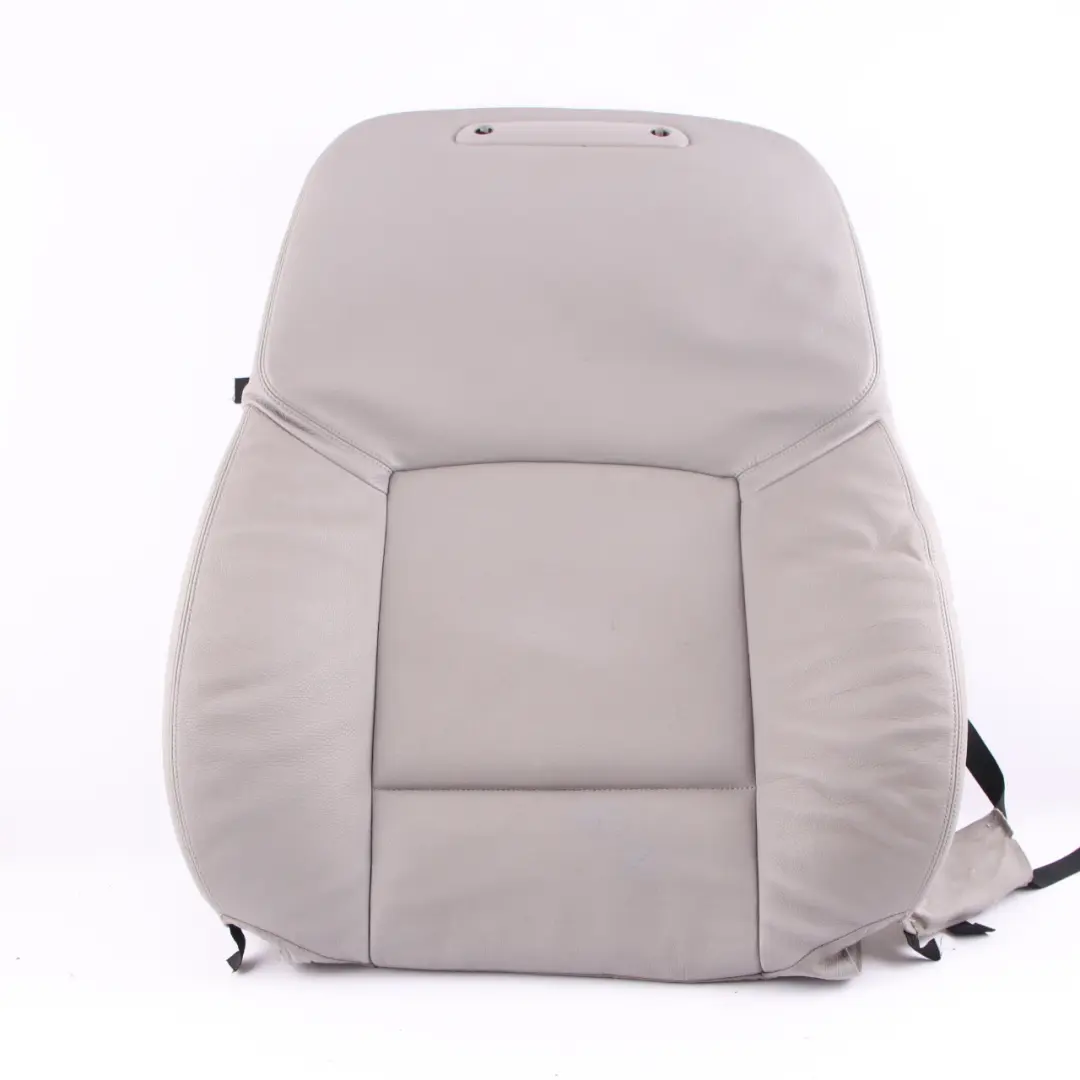 Backrest Cover Front Left Comfort N/S Heated Padding Leather Grey to BMW F01 Seat with Part number 7255060 BMW F01 Seat Backrest Cover Front Left Comfort N/S Heated Padding Leather Grey - SKU 7255060 - Part number 7255060