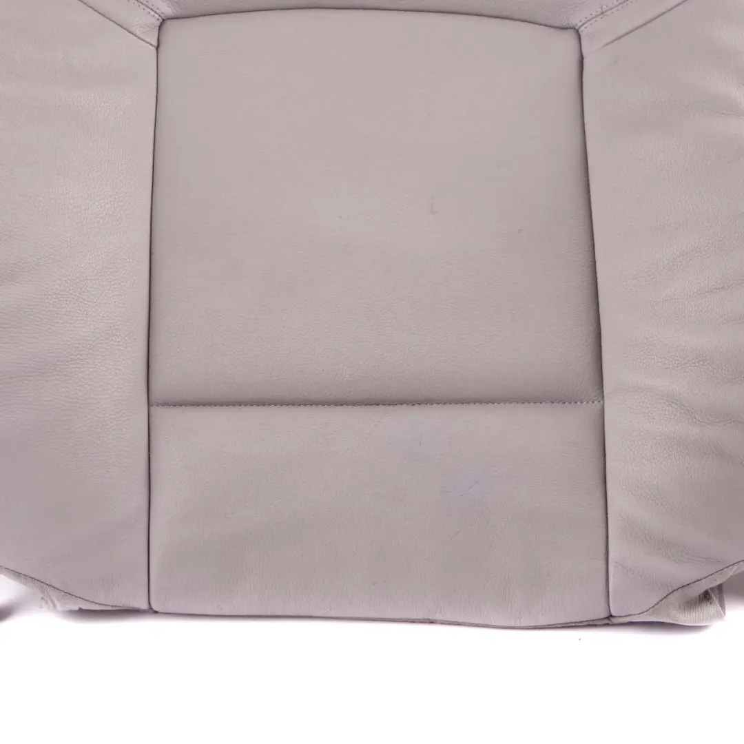 BMW F01 Seat Backrest Cover Front Left Comfort N/S Heated Padding Leather Grey - SKU 7255060 - Part number 7255060