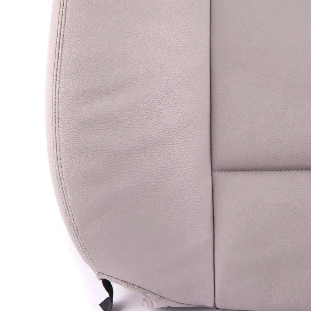 Backrest Cover Front Left Comfort N/S Heated Padding Leather Grey to BMW F01 Seat with Part number 7255060 BMW F01 Seat Backrest Cover Front Left Comfort N/S Heated Padding Leather Grey - SKU 7255060 - Part number 7255060