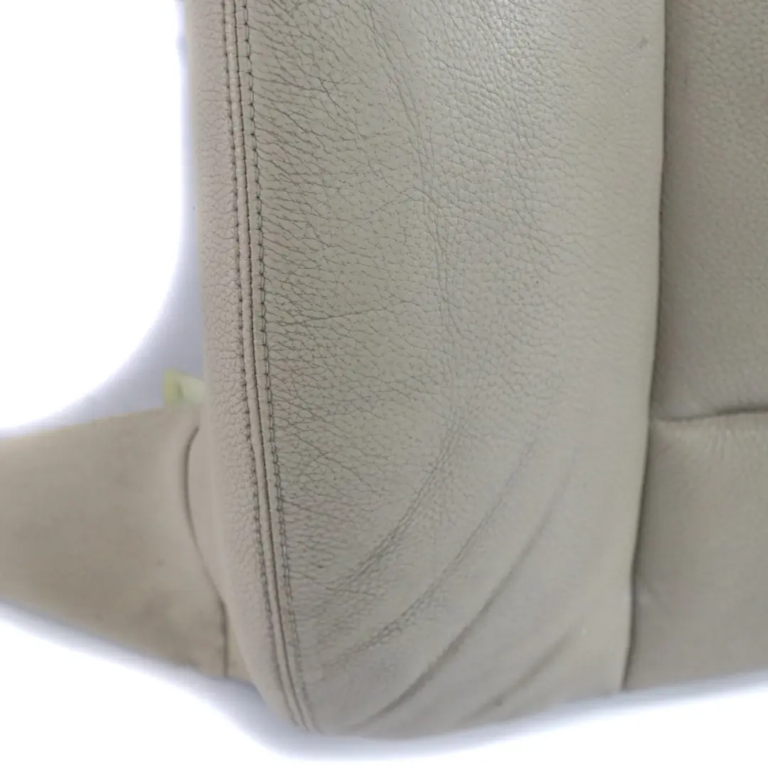 Seat Backrest Cover BMW F10 F11 Front Left Right N/O/S Covering Leather Oyster - SKU 7255061-1 - Part number 7255061