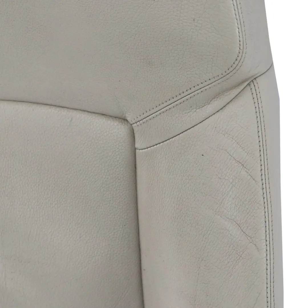 Seat Backrest Cover BMW F10 F11 Front Left Right N/O/S Covering Leather Oyster - SKU 7255061-1 - Part number 7255061