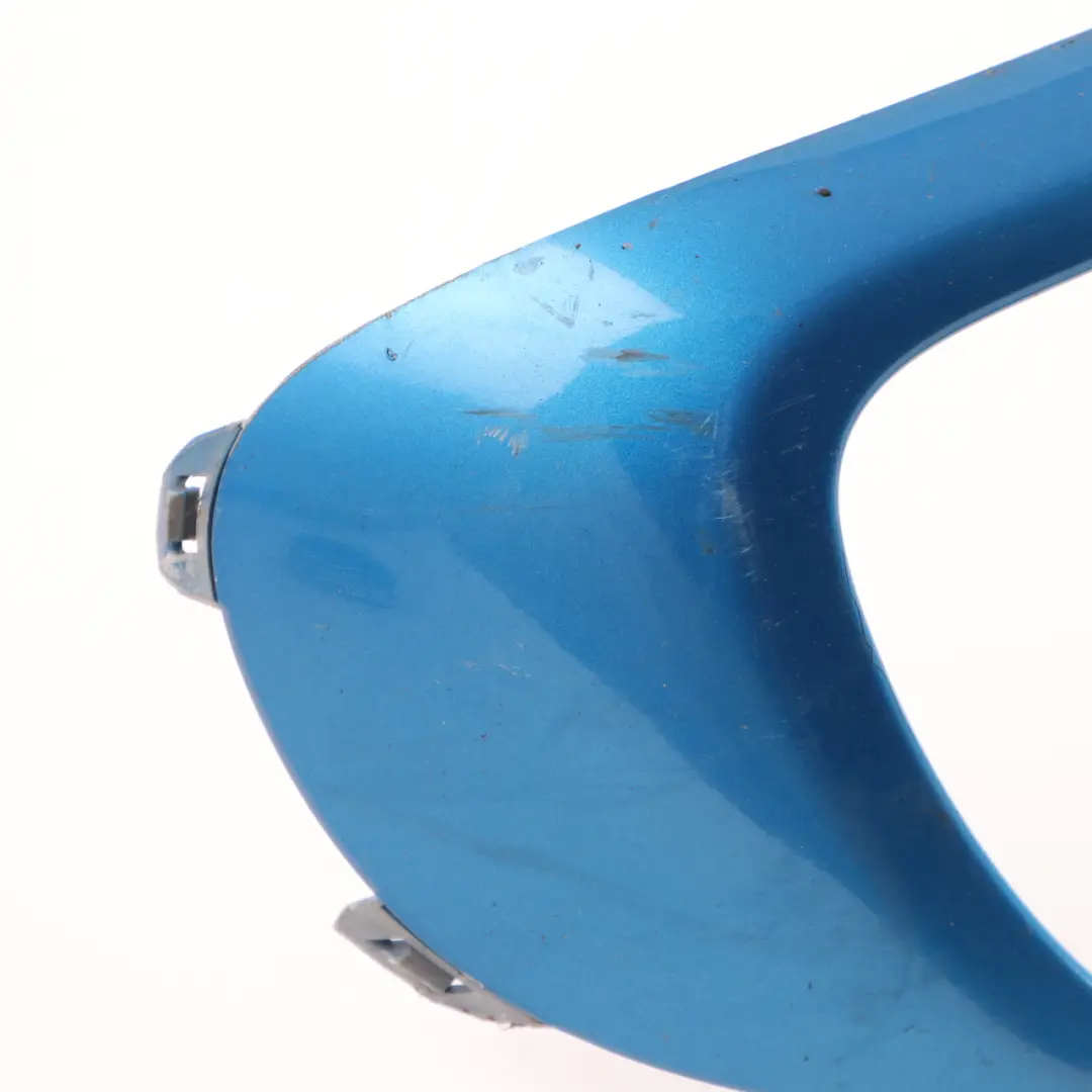 Front Bumper Bottom Trim Grille Panel Laser Blue A59 to Mini Cooper S R55 R56 LCI with Part number 7255112 Mini Cooper S R55 R56 LCI Front Bumper Bottom Trim Grille Panel Laser Blue A59 - SKU 7255112-LAB - Part number 7255112