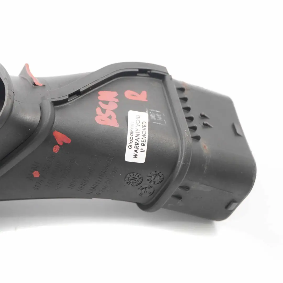 Conducto de Refrigeración de Frenos Derecho para Mini R55 R56 R57 LCI con número de pieza 7255130 Mini R55 R56 R57 LCI Conducto de Refrigeración de Frenos Derecho - SKU 7255130-1 - Número de pieza 7255130