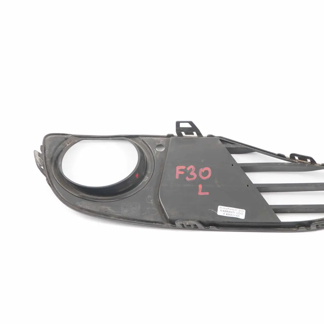 Cache phares antibrouillard BMW F30 F31 Pare-chocs avant gauche Grille pour à propos du numéro de pièce 7255369 Cache phares antibrouillard BMW F30 F31 Pare-chocs avant gauche Grille - SKU 7255369 - Numéro de pièce 7255369
