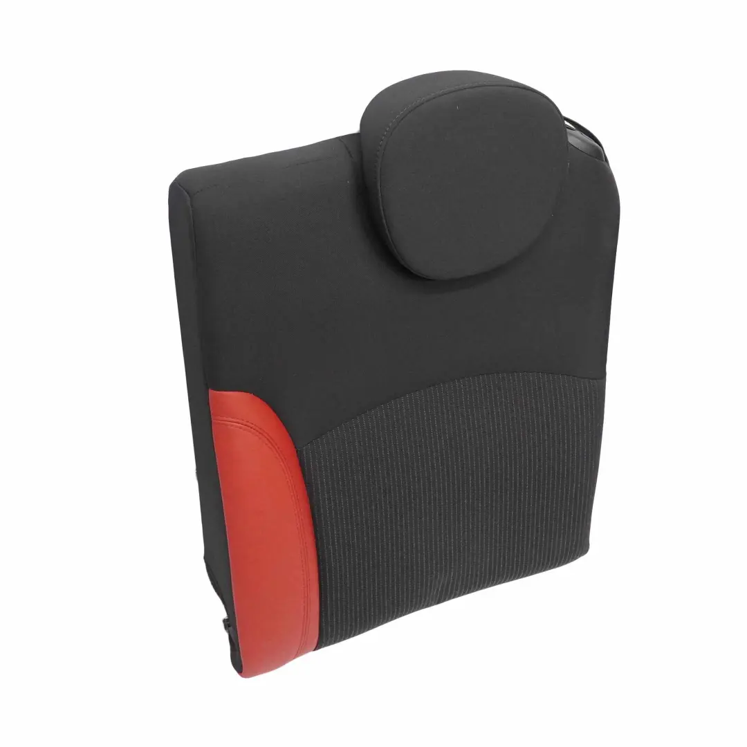 Mini Cabrio R57 Seat Backrest Rear Left N/S Cloth Leather Ray Rooster Red - SKU 7255387 - Part number 7255387