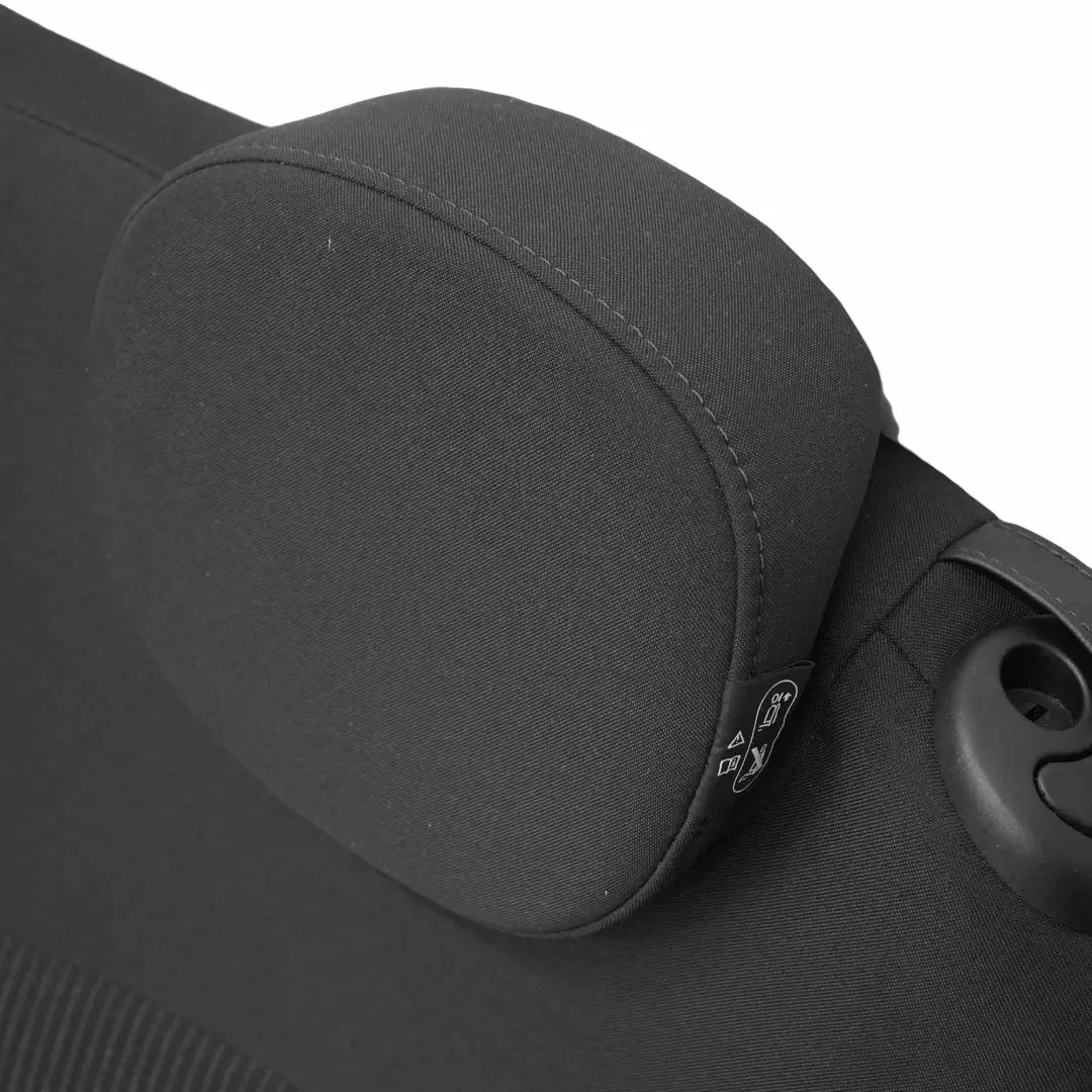 Mini Cabrio R57 Seat Backrest Rear Left N/S Cloth Leather Ray Rooster Red - SKU 7255387 - Part number 7255387