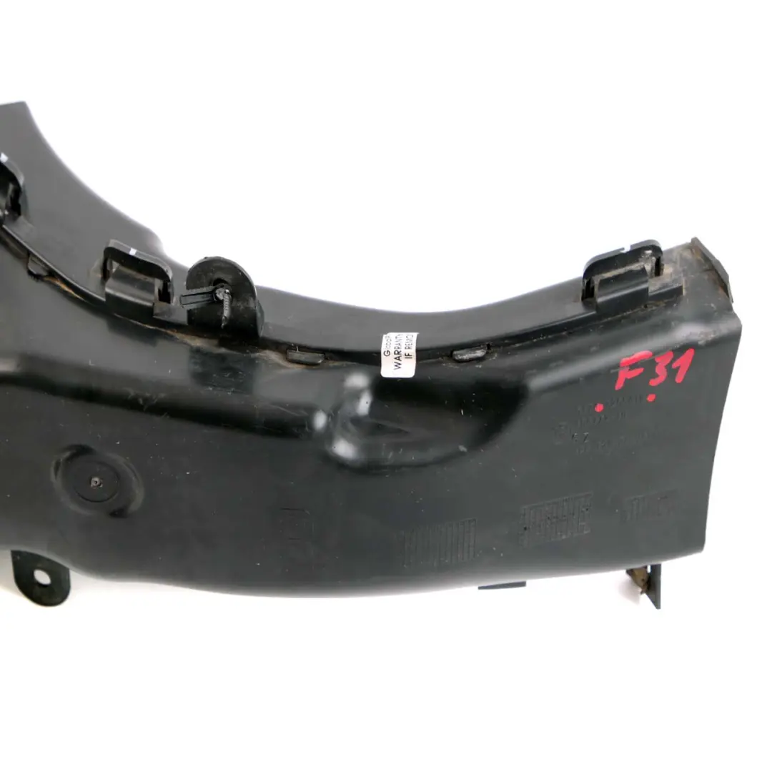 Parachoques Delantero Derecho Conducto Ventilación Aire Freno para BMW F30 con número de pieza 7255418 BMW F30 Parachoques Delantero Derecho Conducto Ventilación Aire Freno - SKU 7255418 - Número de pieza 7255418