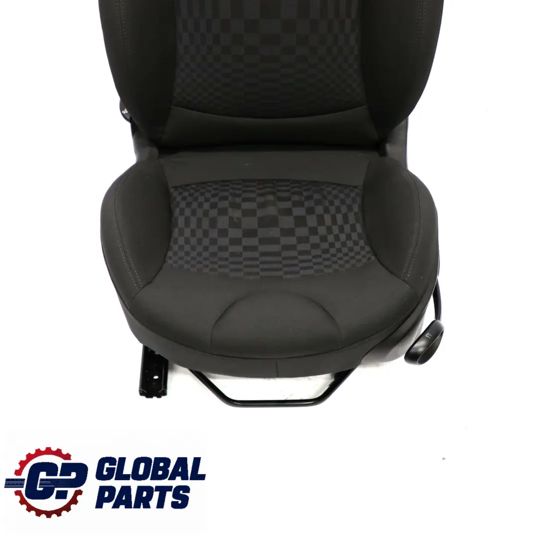 MINI Cooper One R55 R56 R57 LCI Sport Cloth Chequered Front Left N/S Seat - SKU 7255500-1 - Part number 7255500